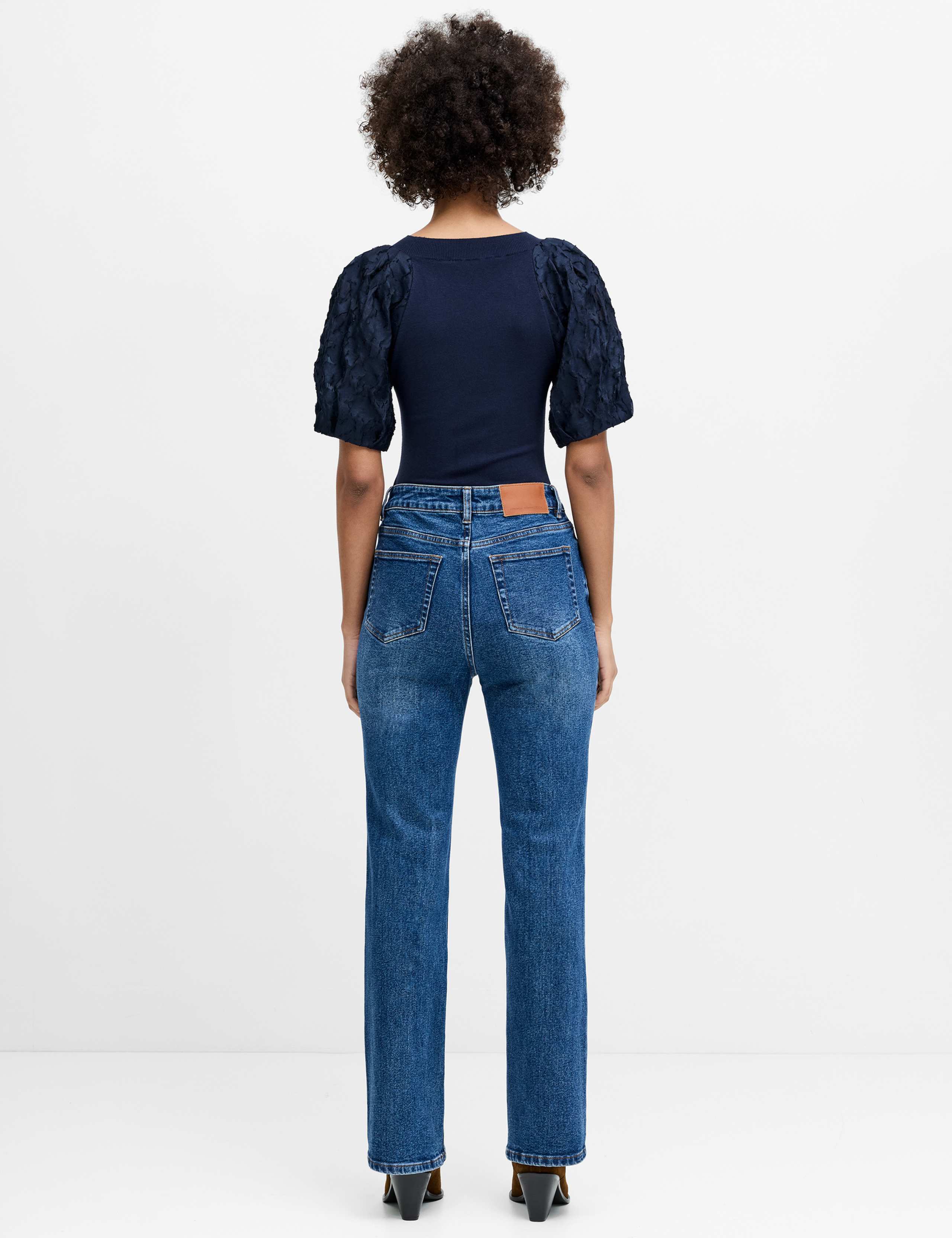 Mid Rise Bootcut Jeans 6 of 6