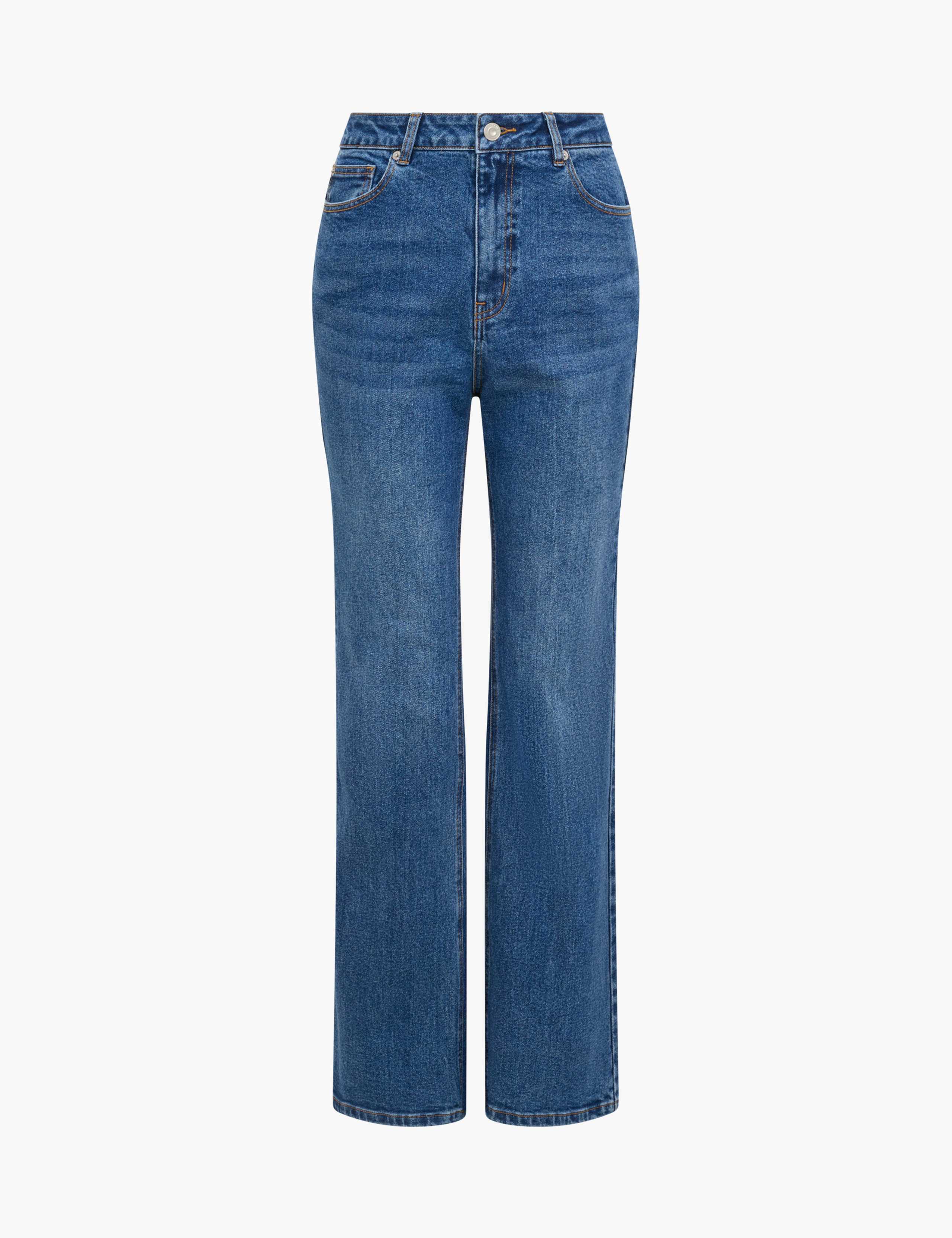 Mid Rise Bootcut Jeans 2 of 6