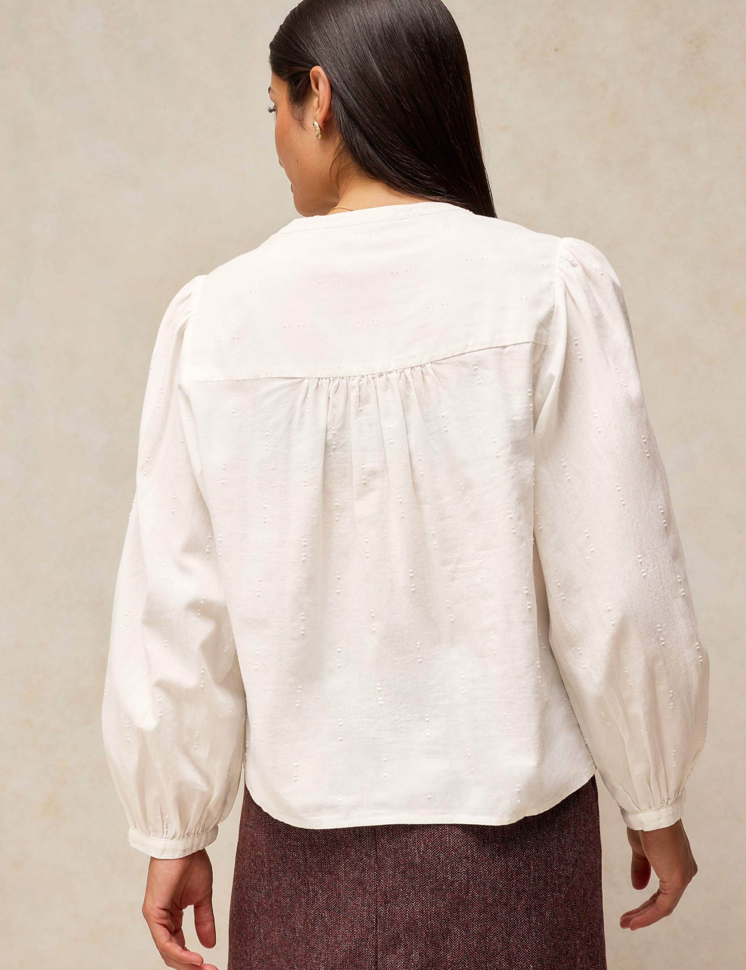 Pure Cotton Crew Neck Top 4 of 6