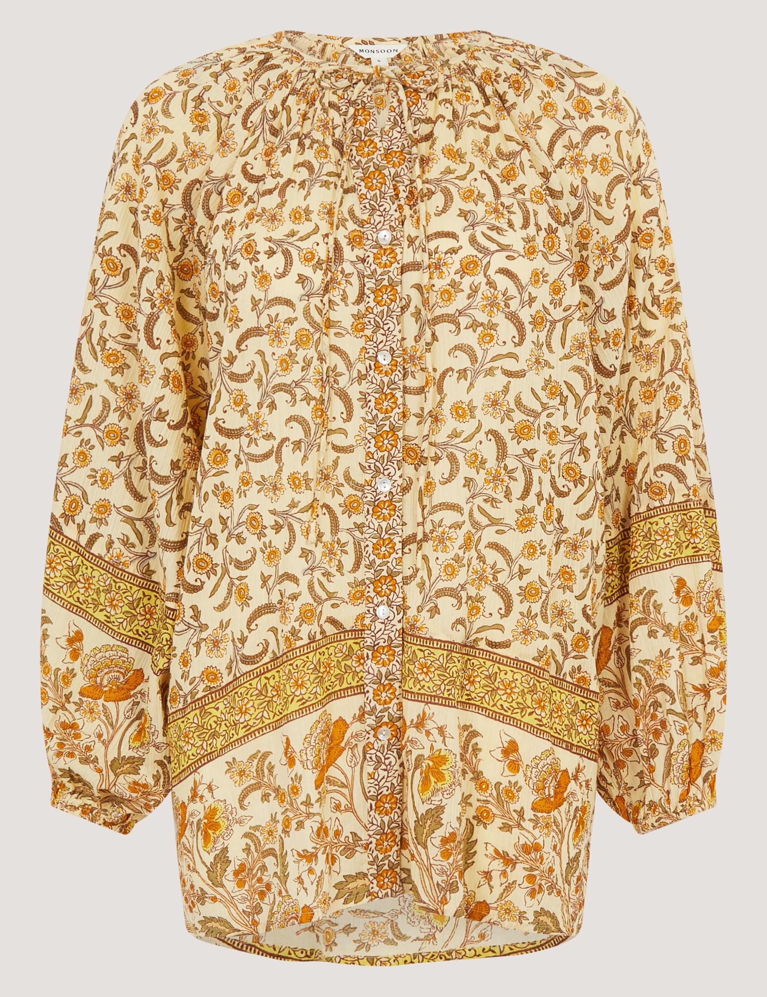 Pure Cotton Floral Shirt 2 of 5