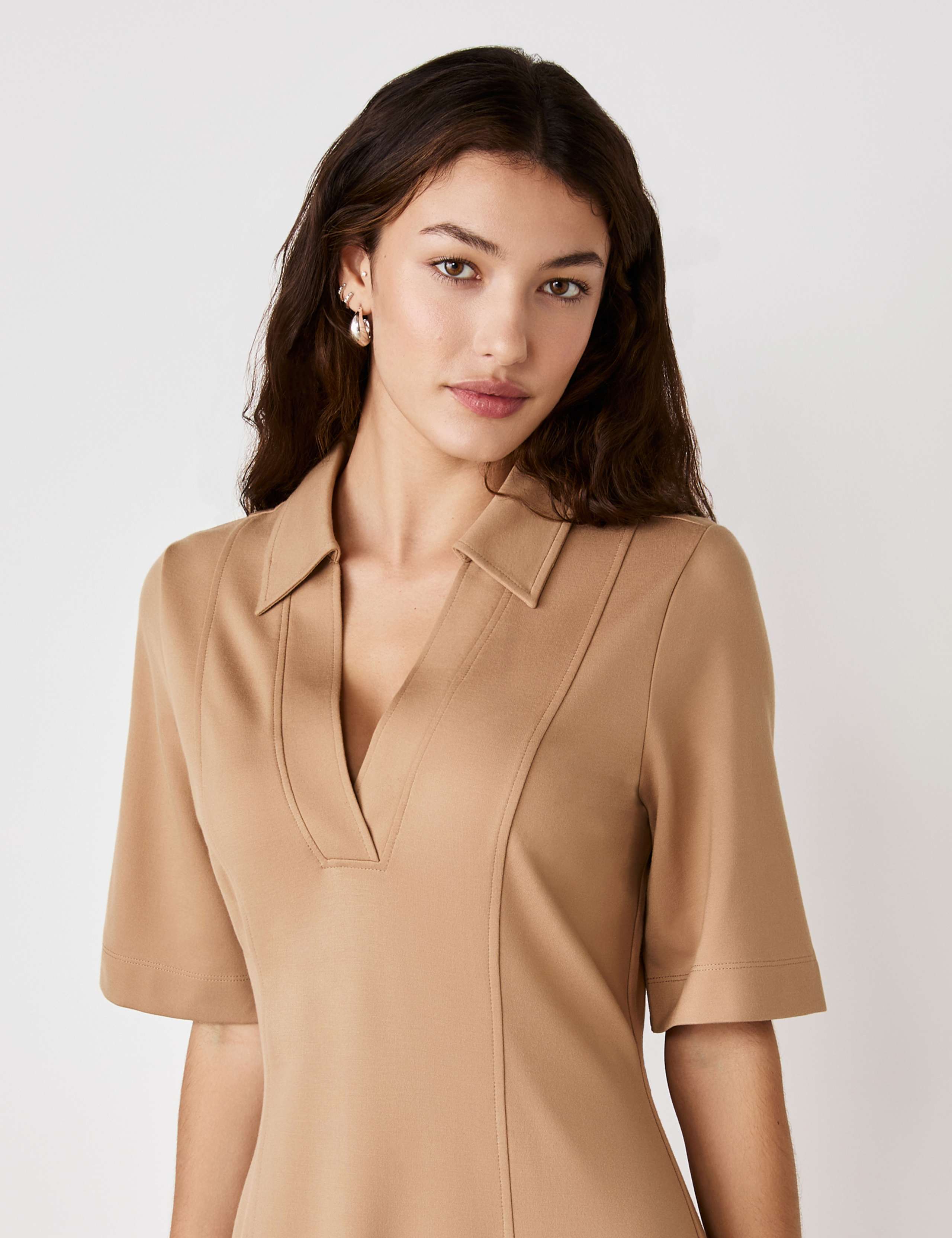 Jersey Midi Skater Dress 4 of 4