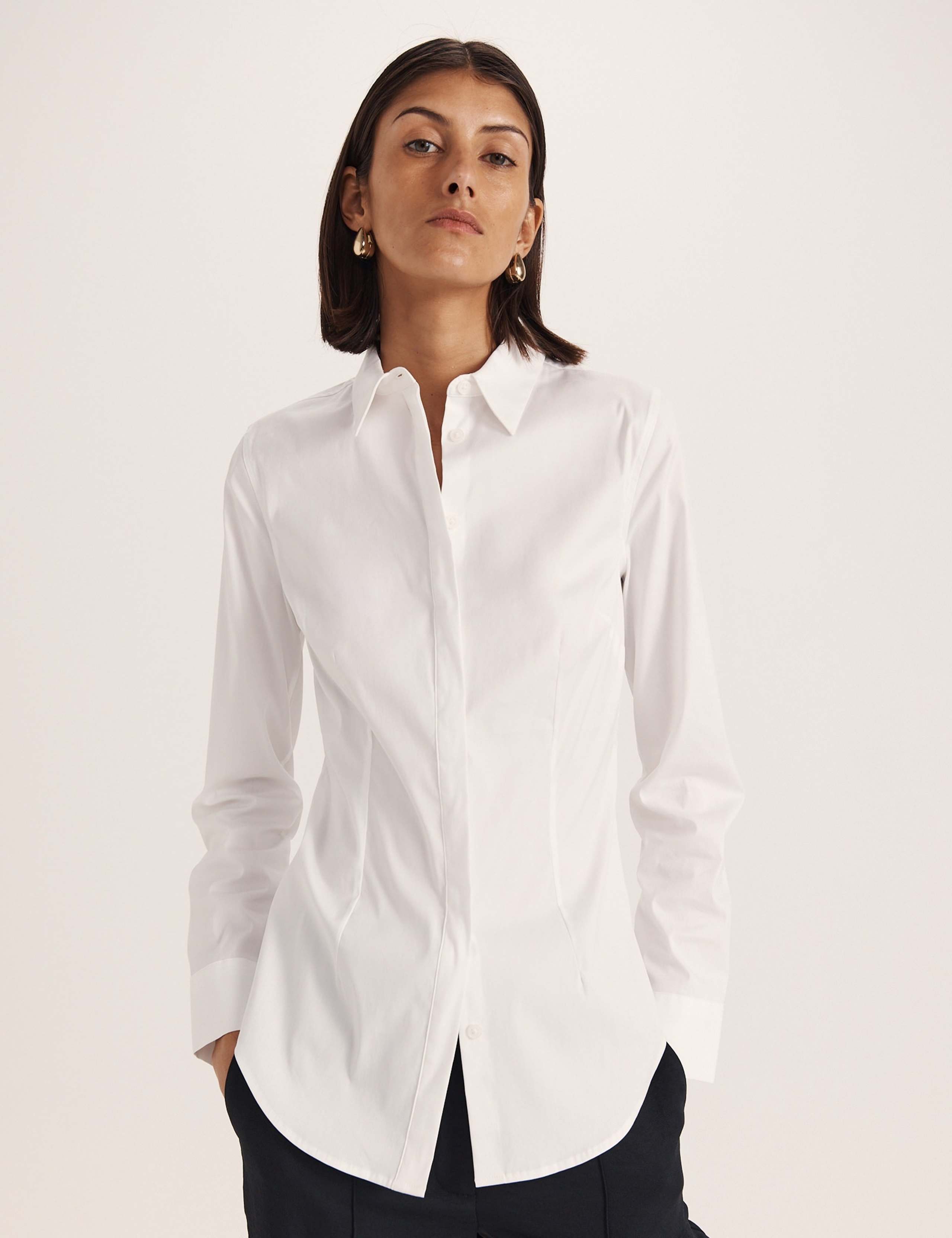 Collared Long Sleeve Shirt 1 of 7