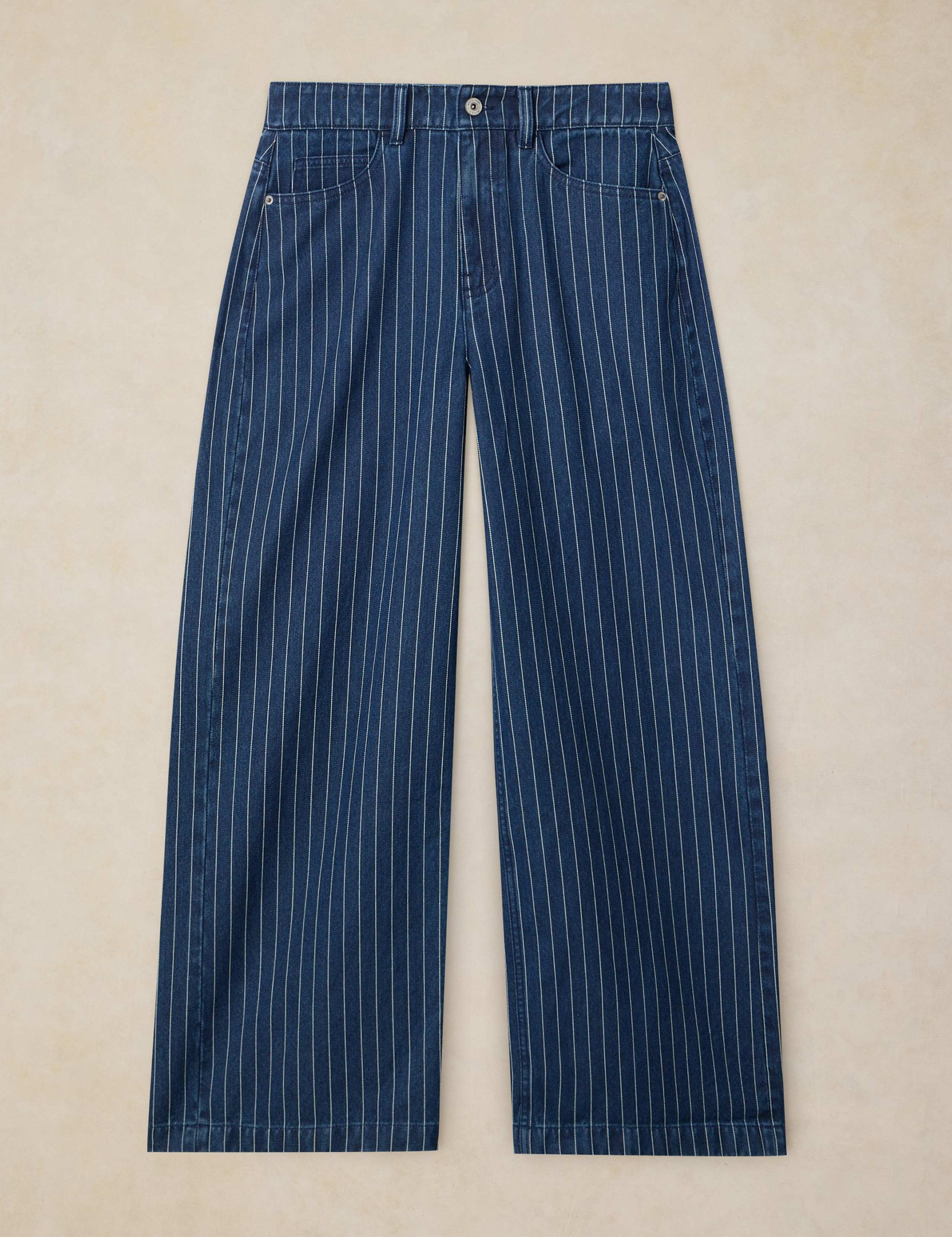 Ayla Wide Leg Mid Rise Cotton Jean 2 of 6