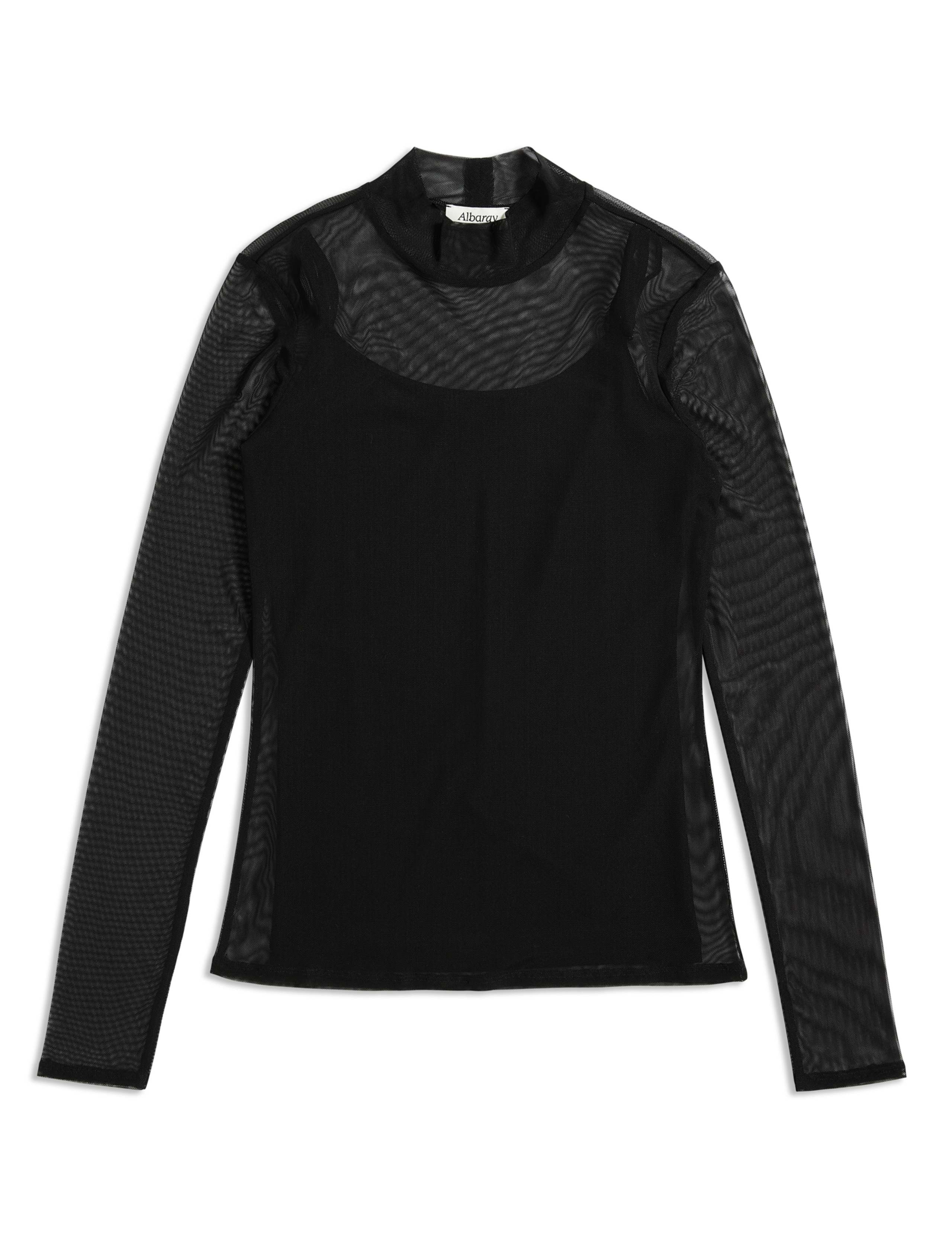 Mesh High Neck Top 2 of 5