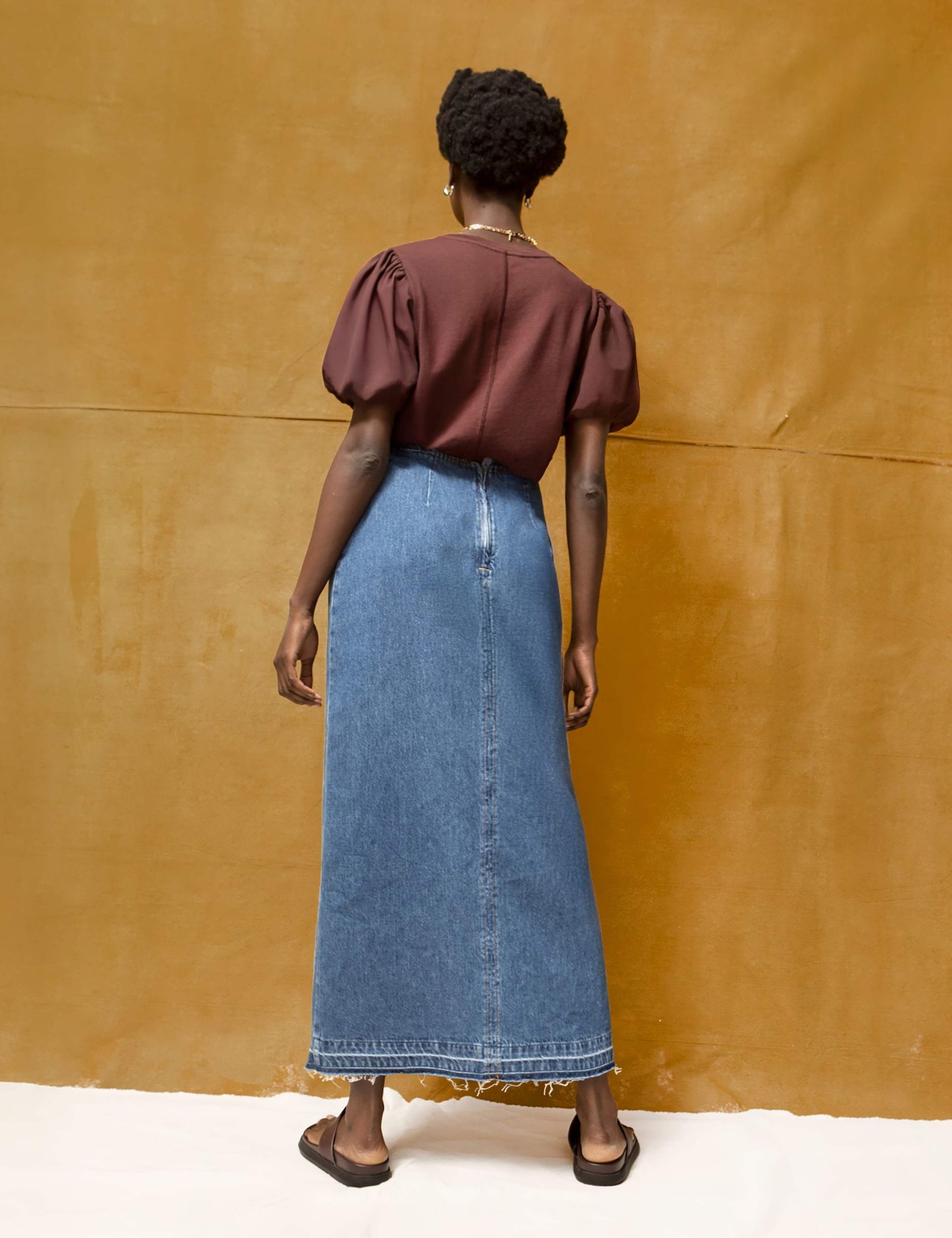 Pure Citton Puff Sleeve T-Shirt 4 of 5