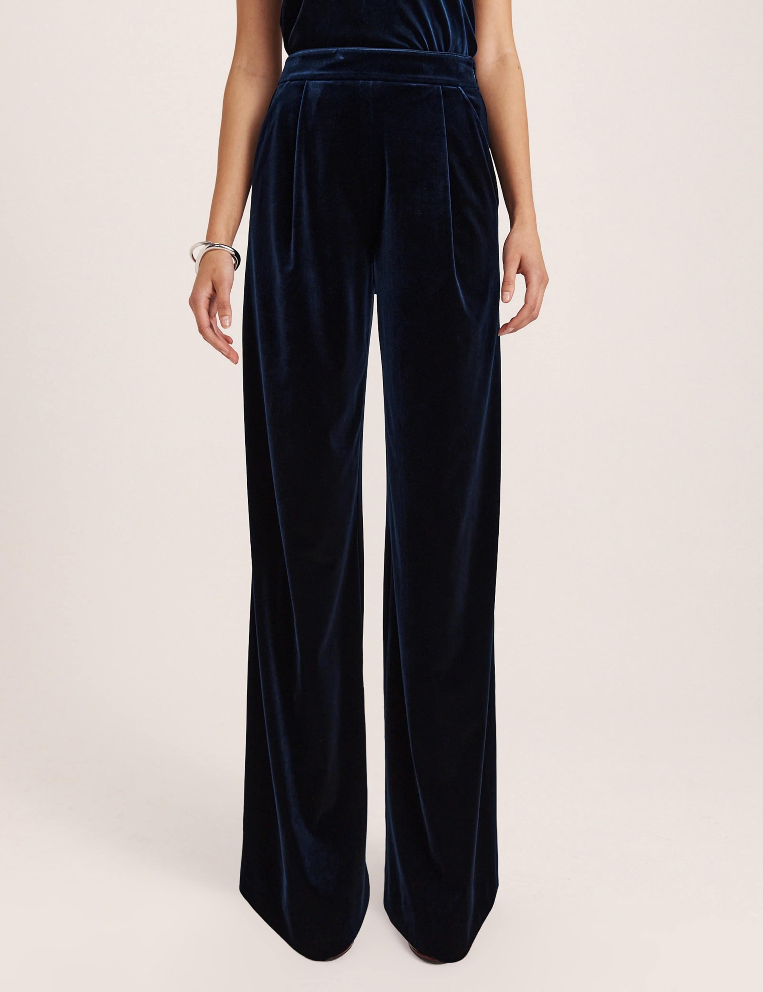 Wide Leg Lined Trousers 6 of 7