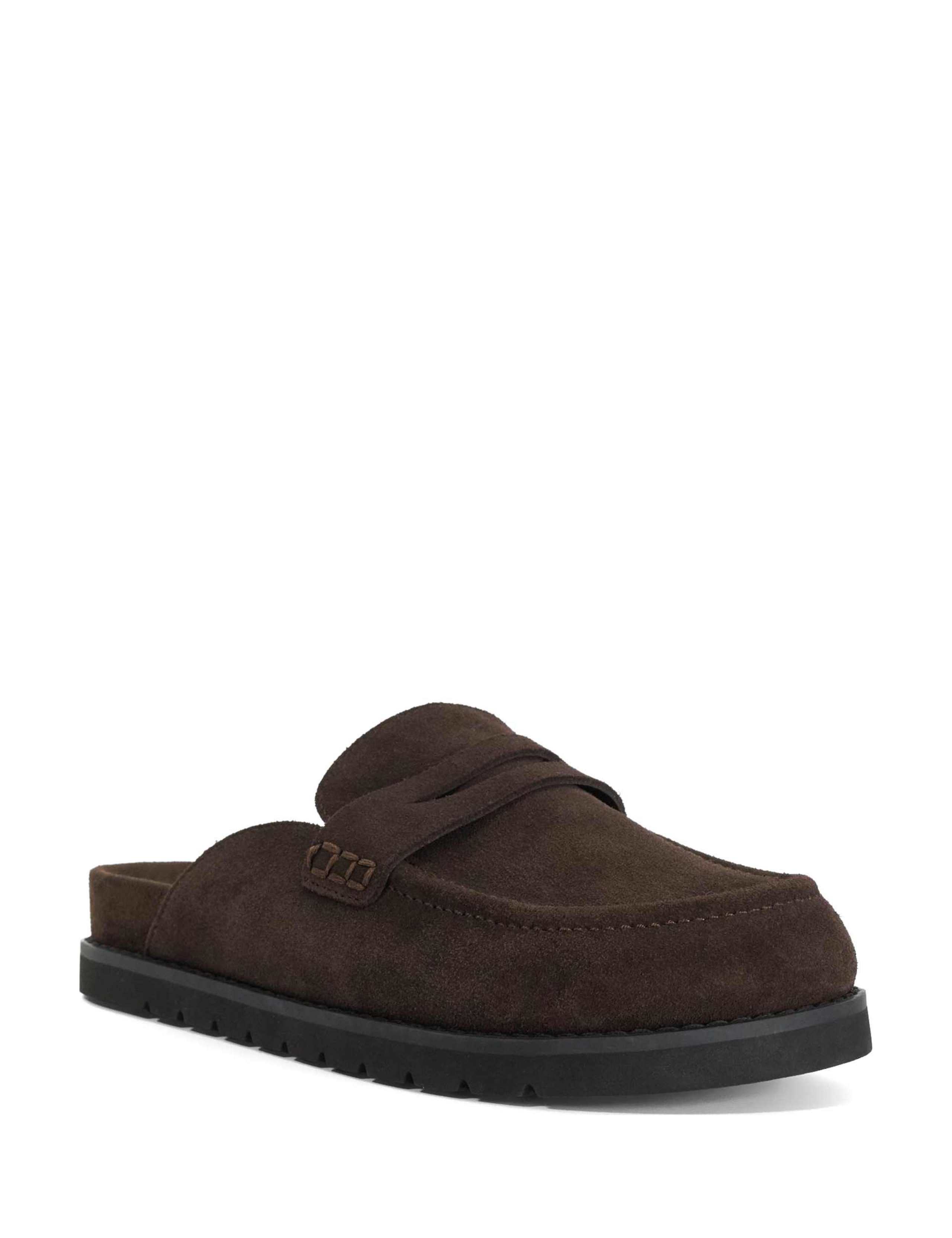 Suede Flat Mules 3 of 5