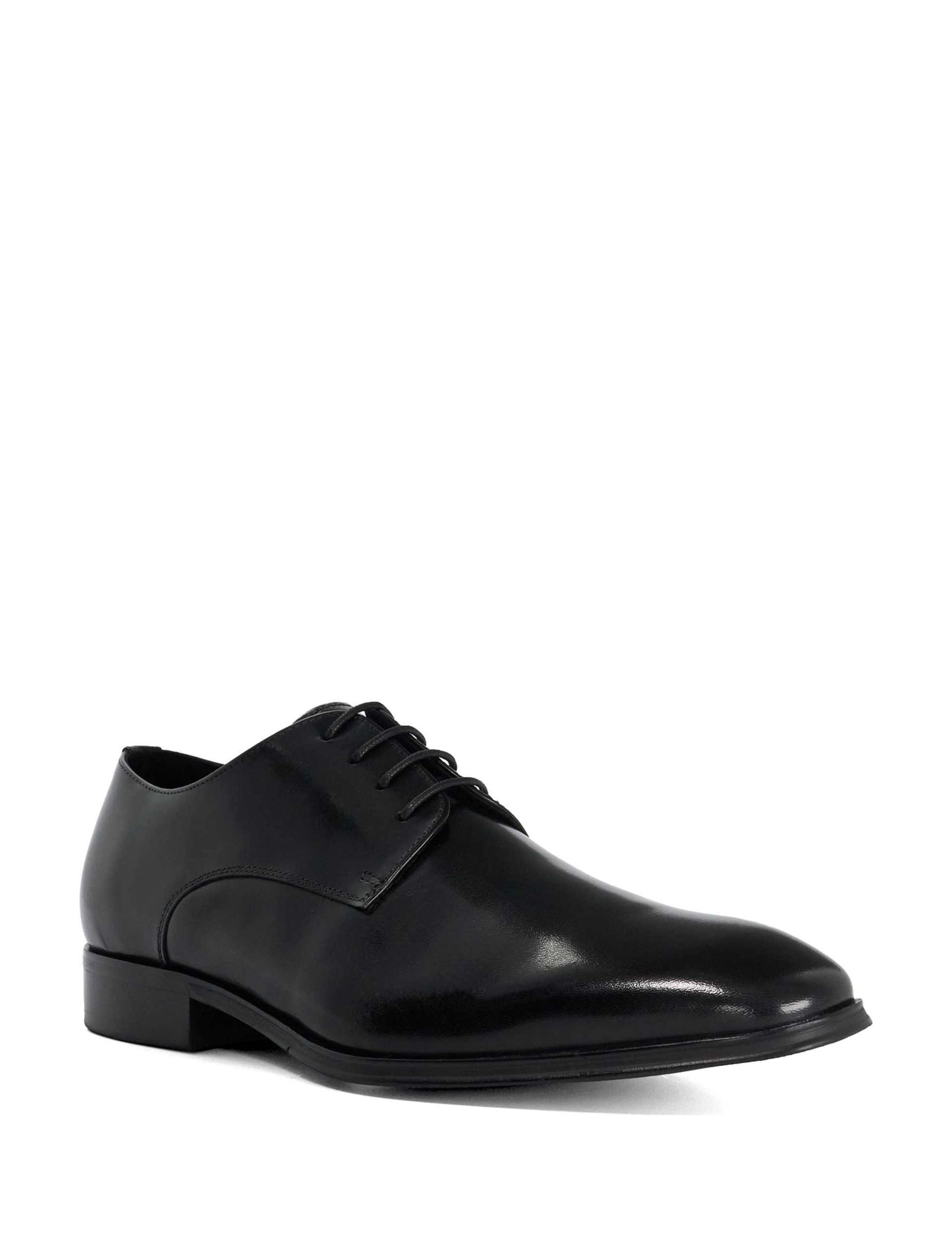 Wide Fit Leather Oxford Shoes 3 of 5