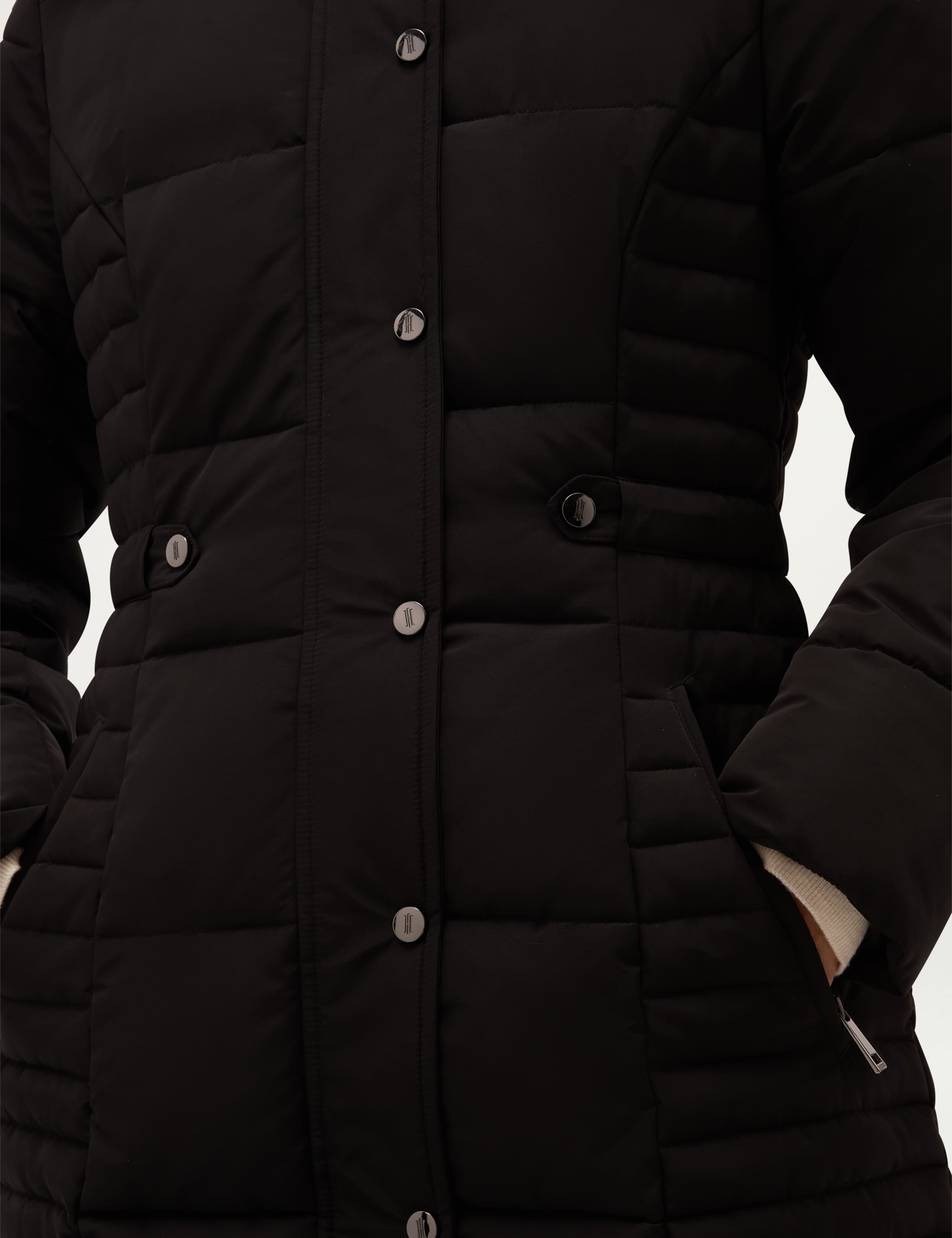 Removable Hood Adjustable Waist Puffer Coat 6 of 7