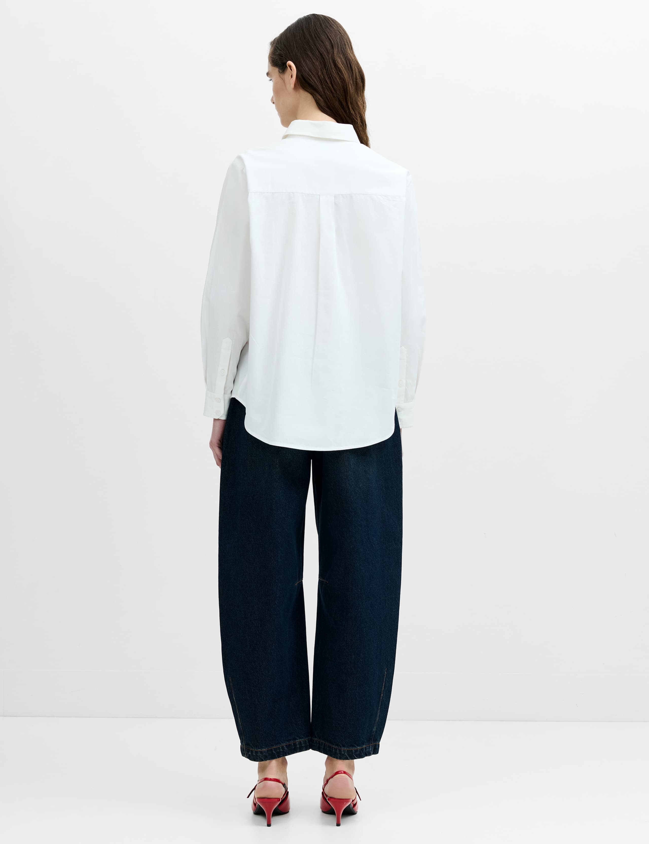 Pure Cotton Floral Embroidered Shirt 3 of 6