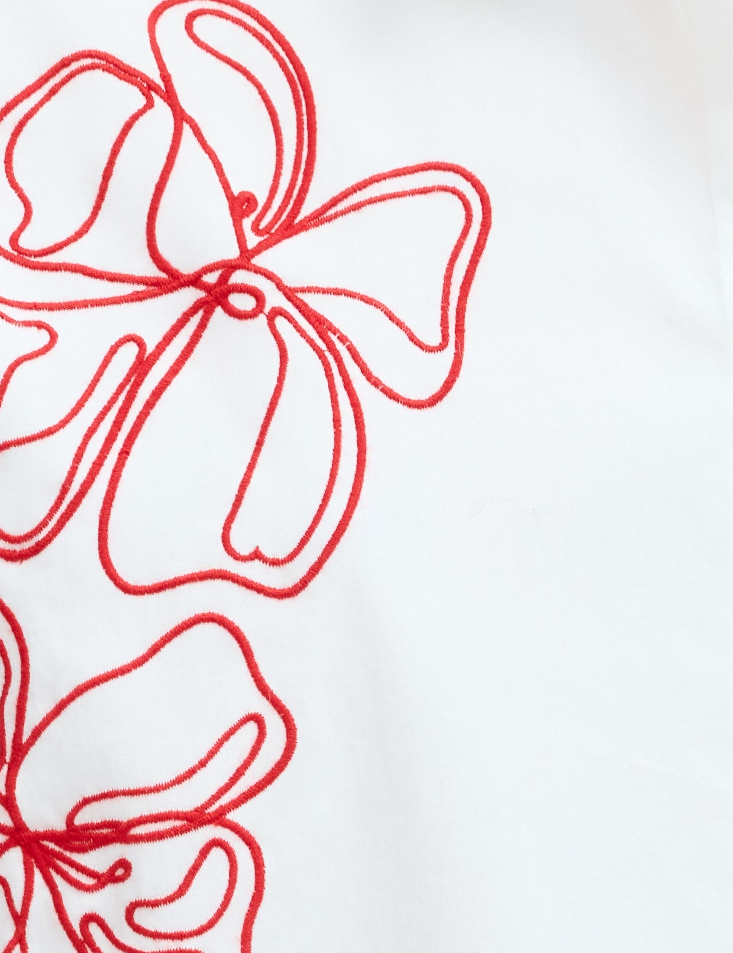 Pure Cotton Floral Embroidered Shirt 6 of 6
