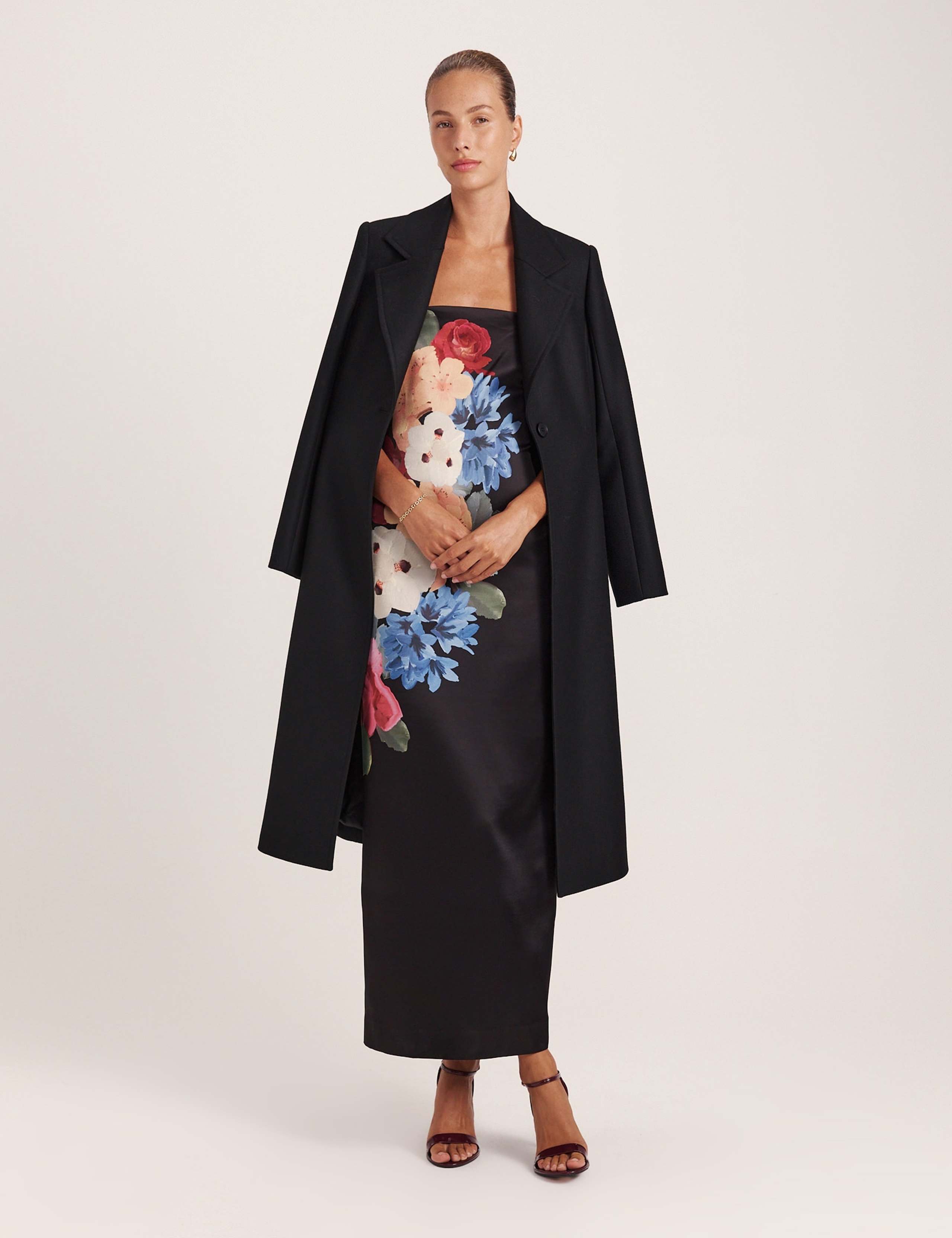 Floral Square Neck Maxi Dress 5 of 8