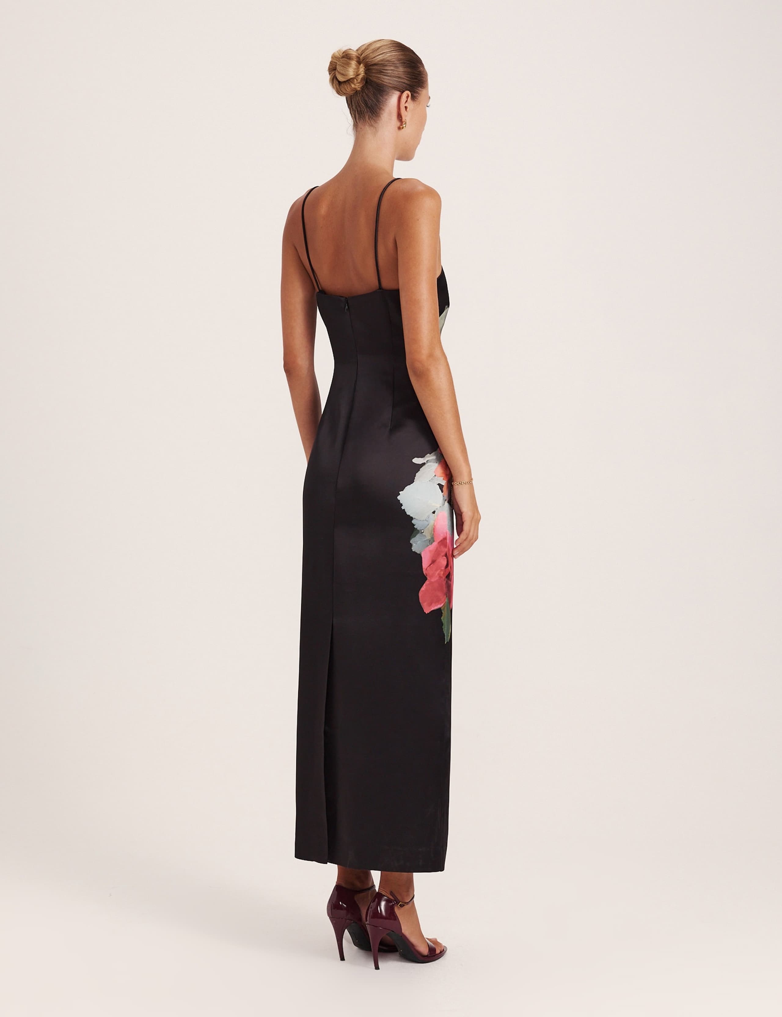 Floral Square Neck Maxi Dress 8 of 8