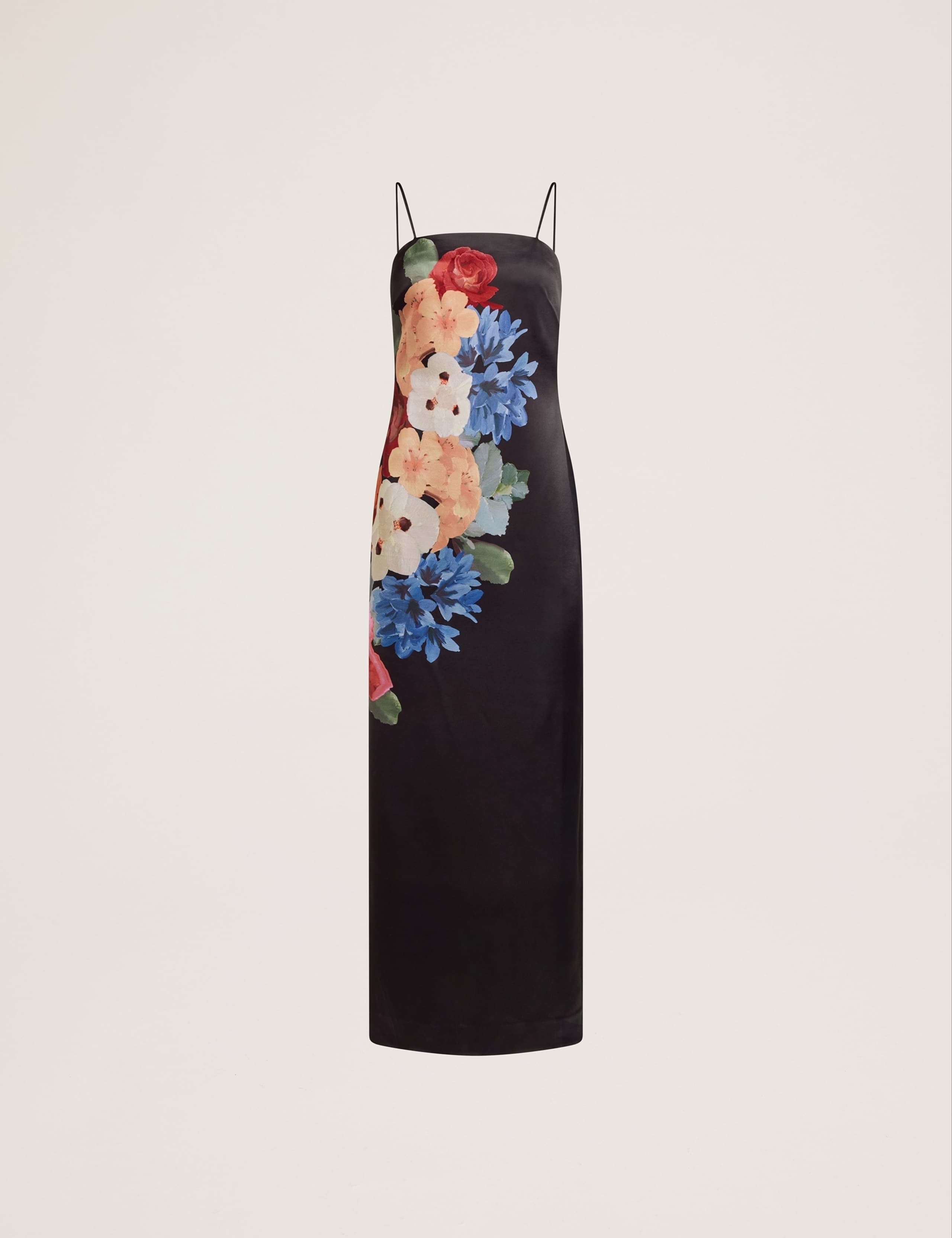 Floral Square Neck Maxi Dress 2 of 8