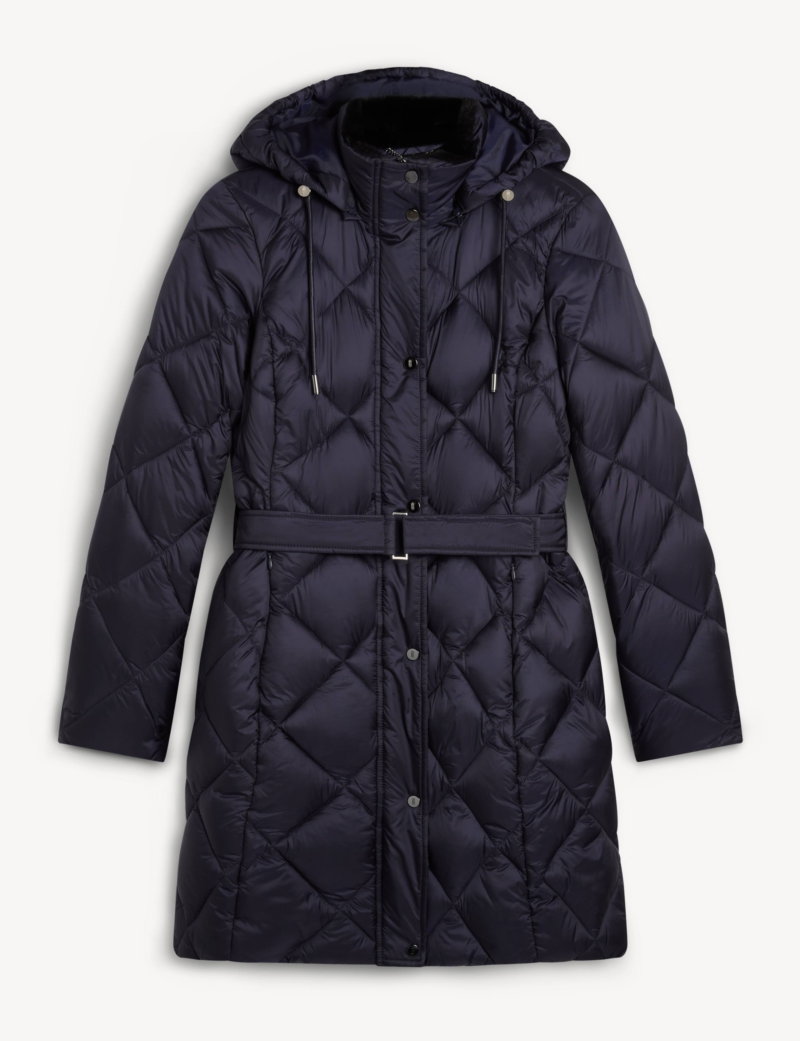 Quilted Belted Puffer Coat 3 of 9
