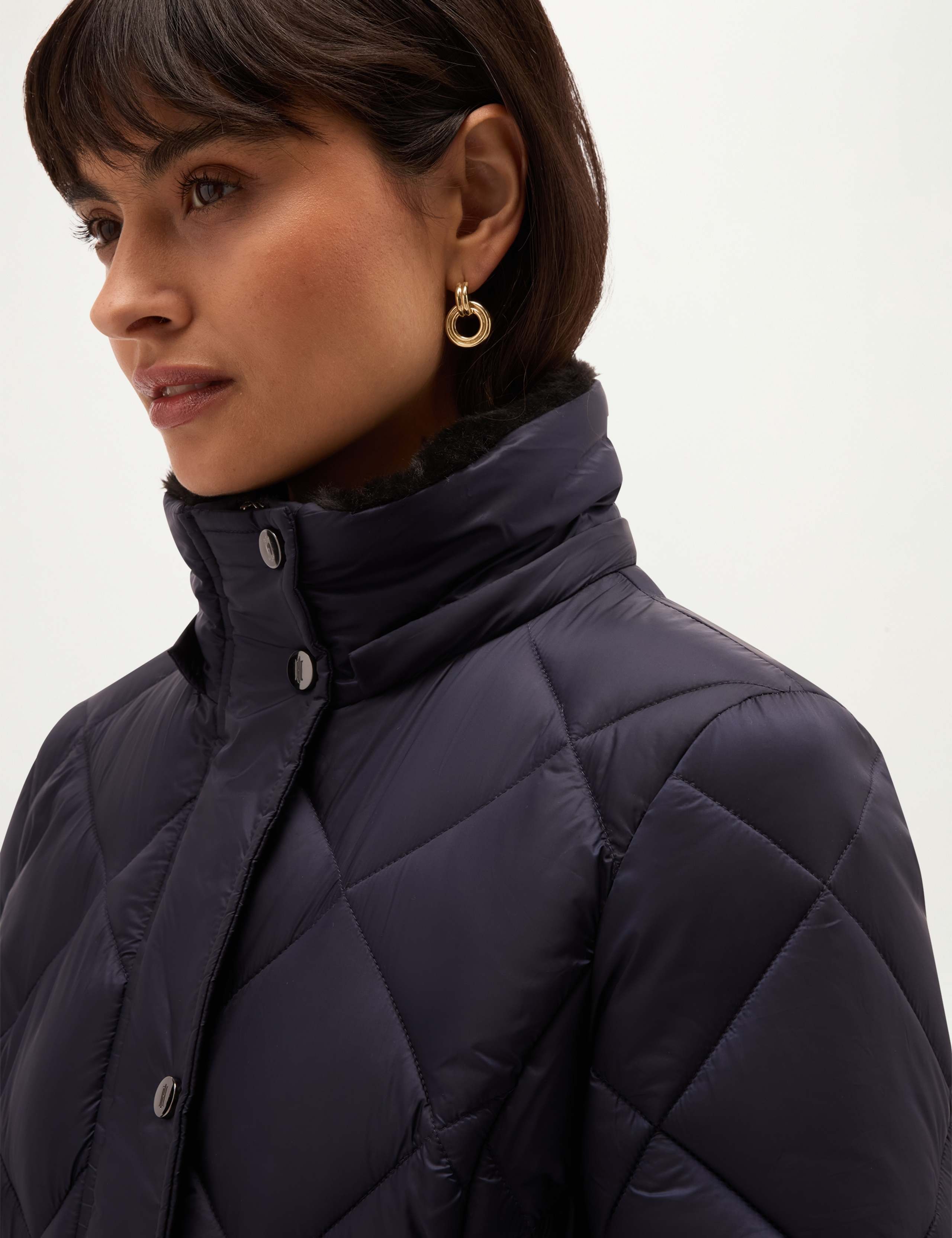 Quilted Belted Puffer Coat 6 of 9