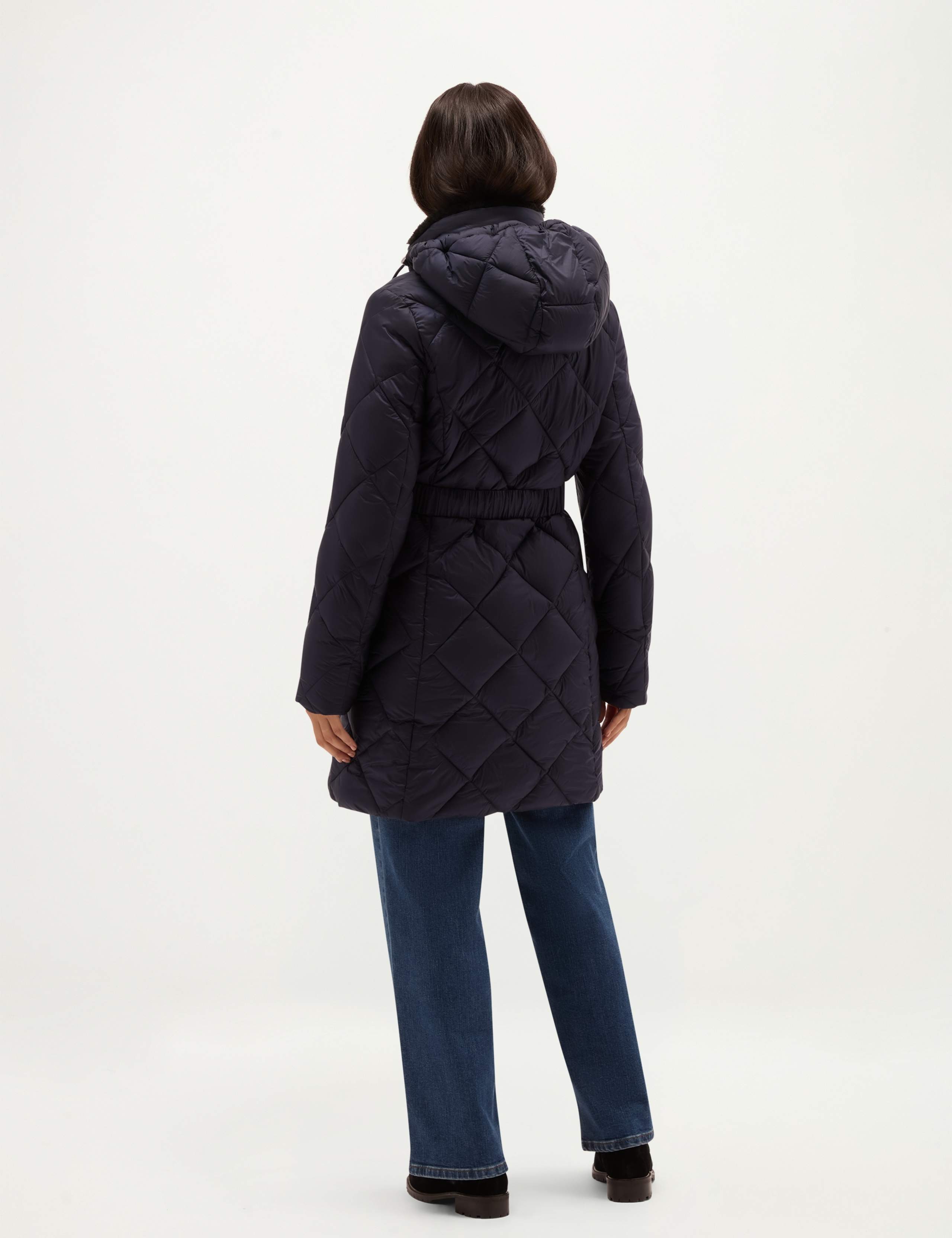 Quilted Belted Puffer Coat 8 of 9