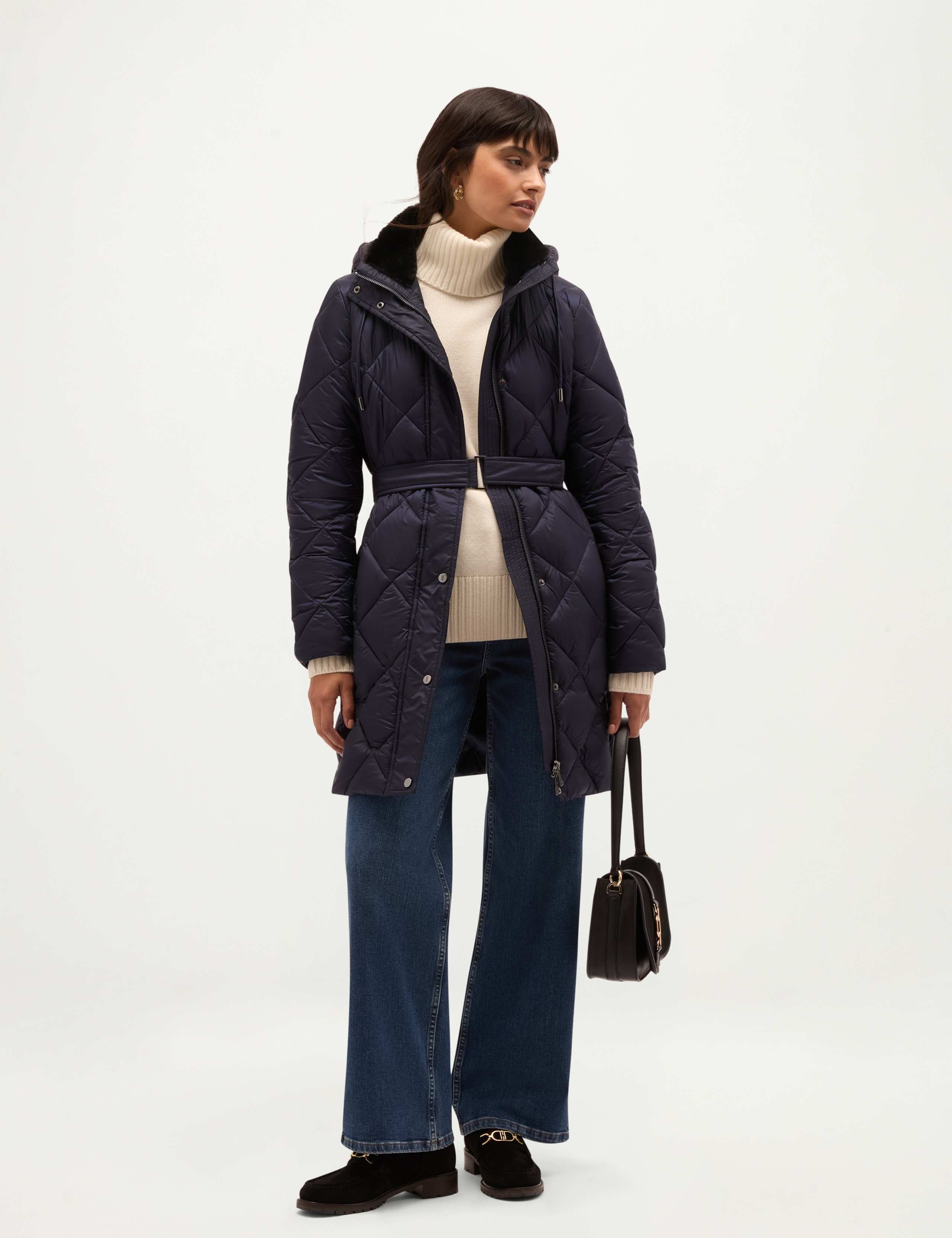 Quilted Belted Puffer Coat 9 of 9