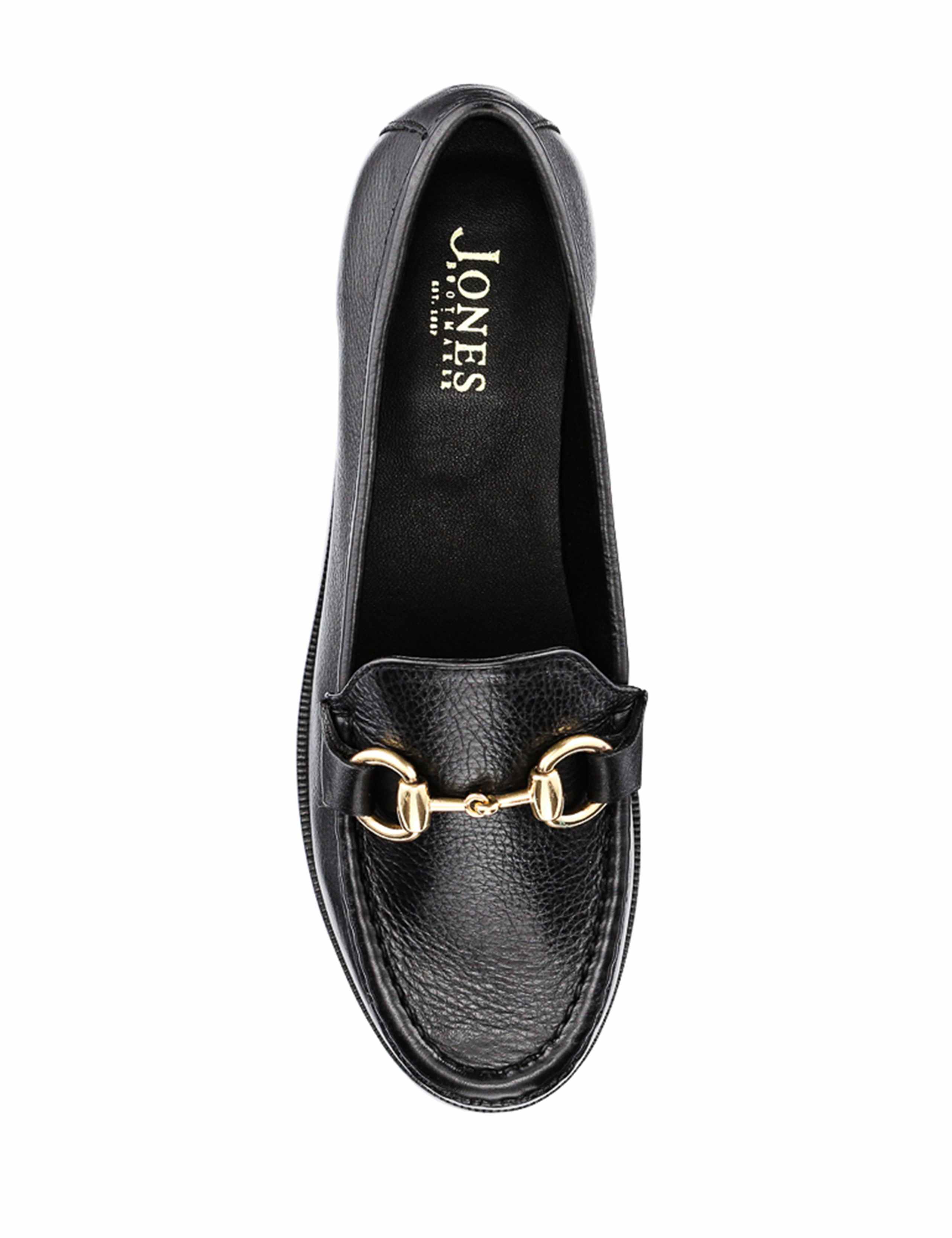 Leather Slip On Flatform Loafers 2 of 5