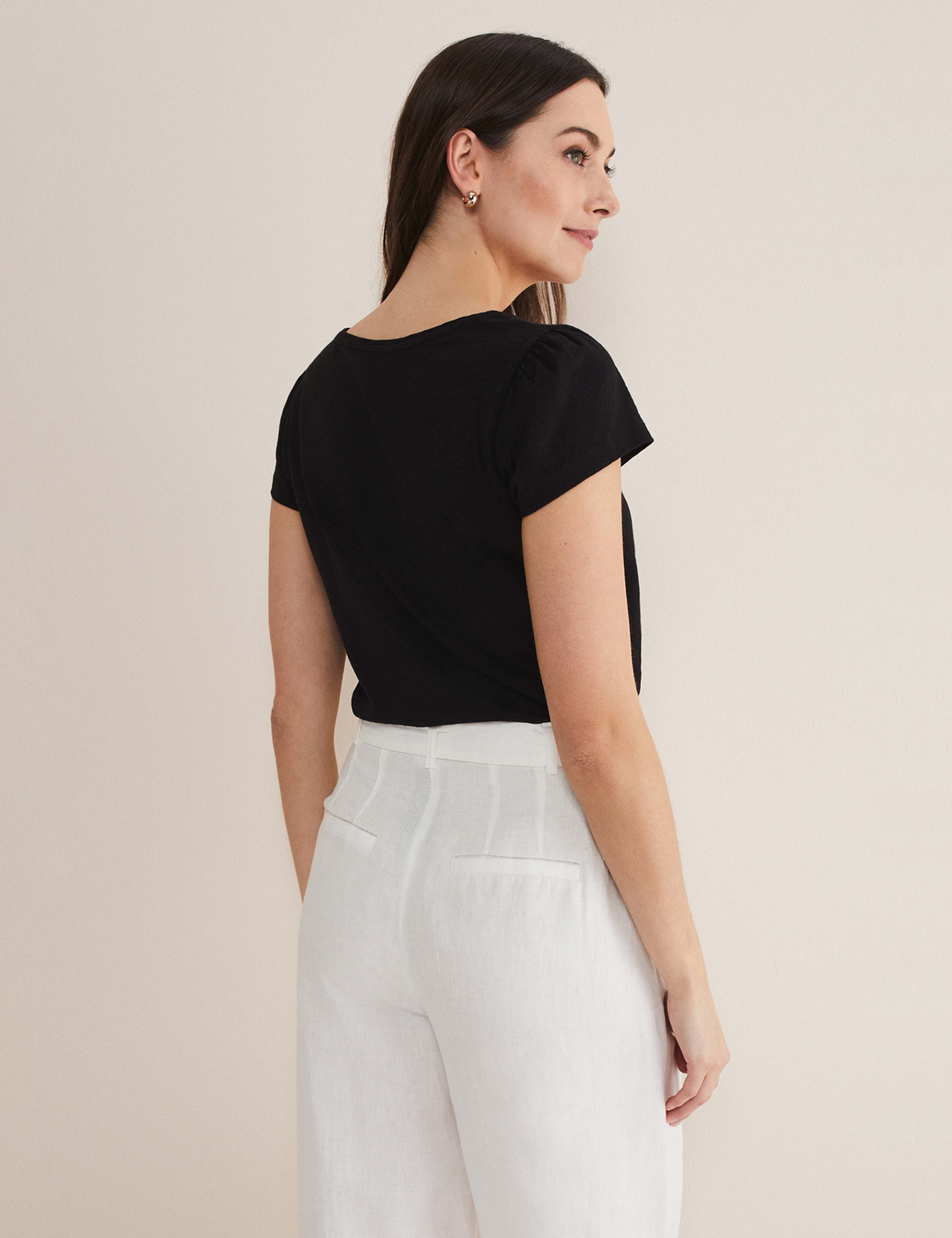 Pure Cotton Square Neck Top 3 of 6