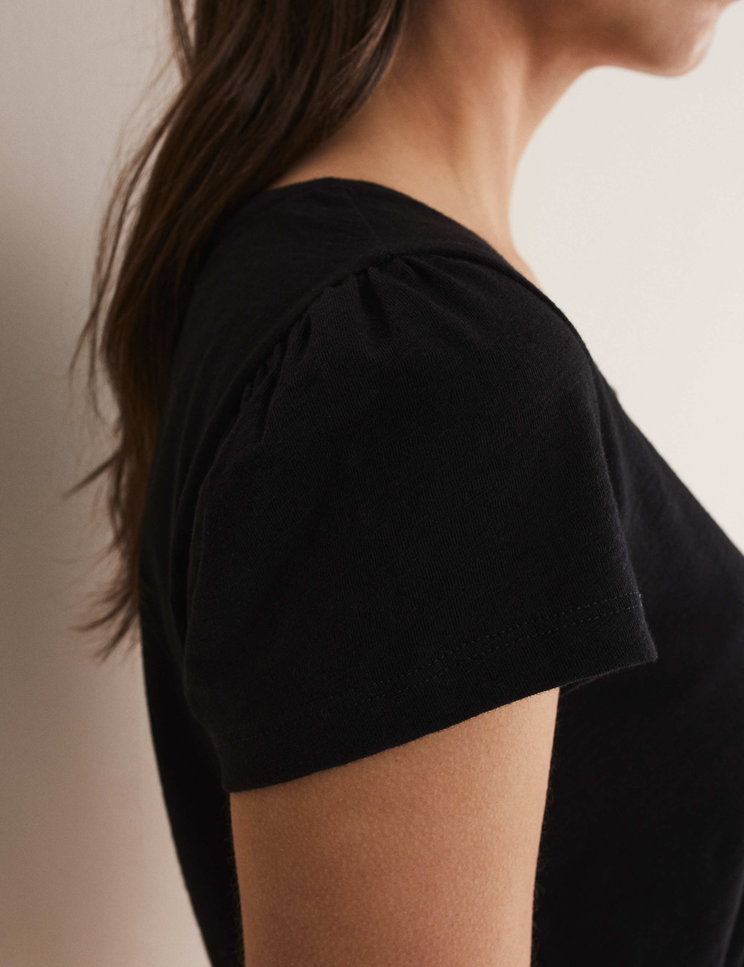 Pure Cotton Square Neck Top 5 of 6