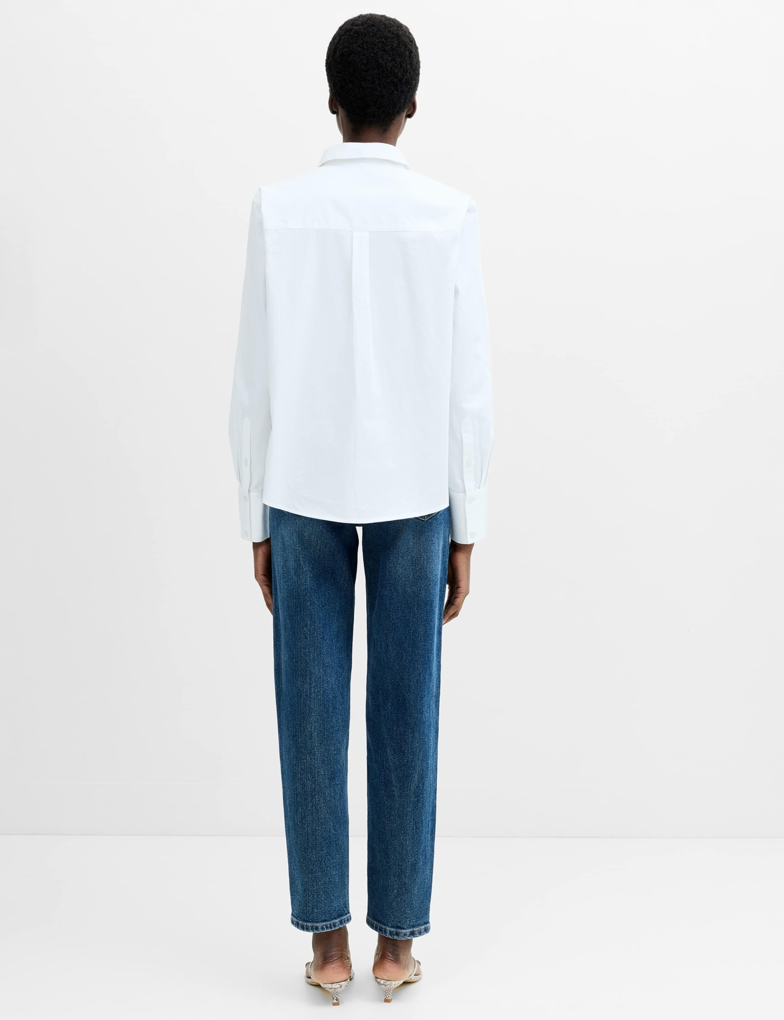 Pure Cotton Floral Embroidered Shirt 3 of 6