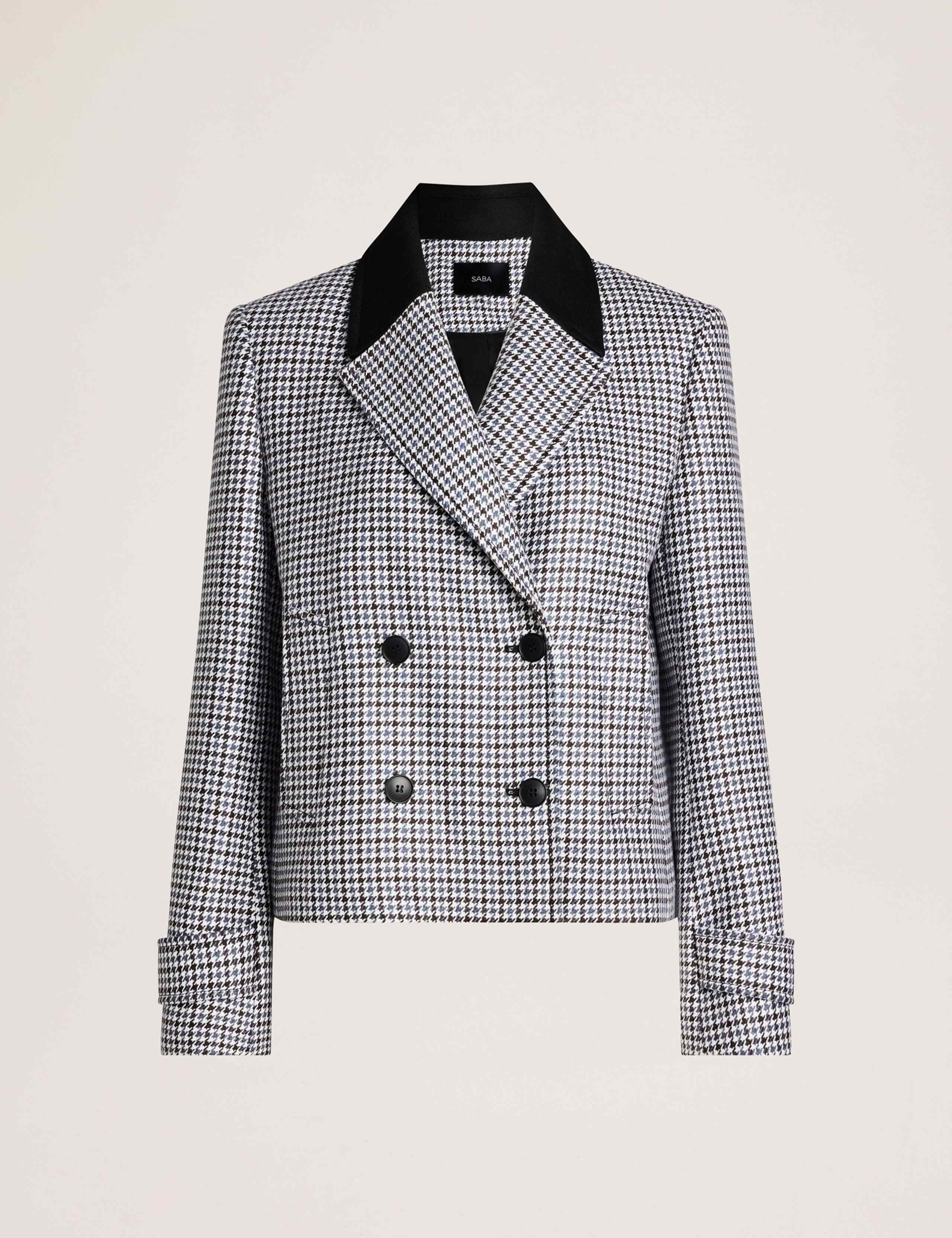Checked Collared Overcoat 2 of 7