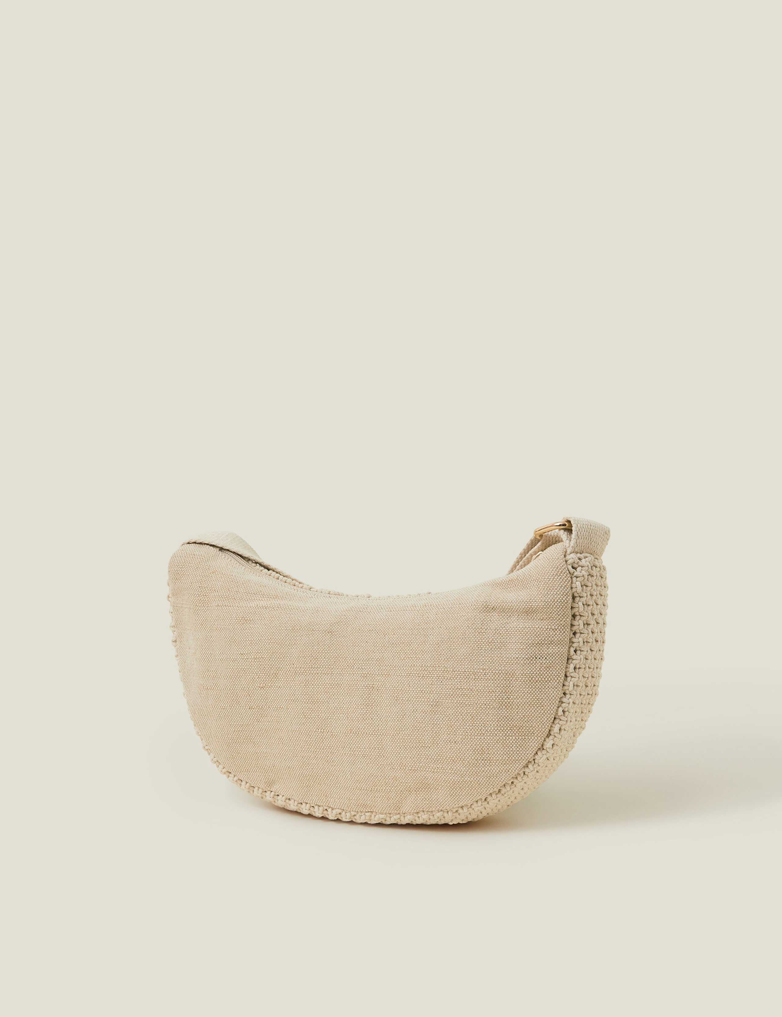 Macrame Sling Cross Body Bag 3 of 5