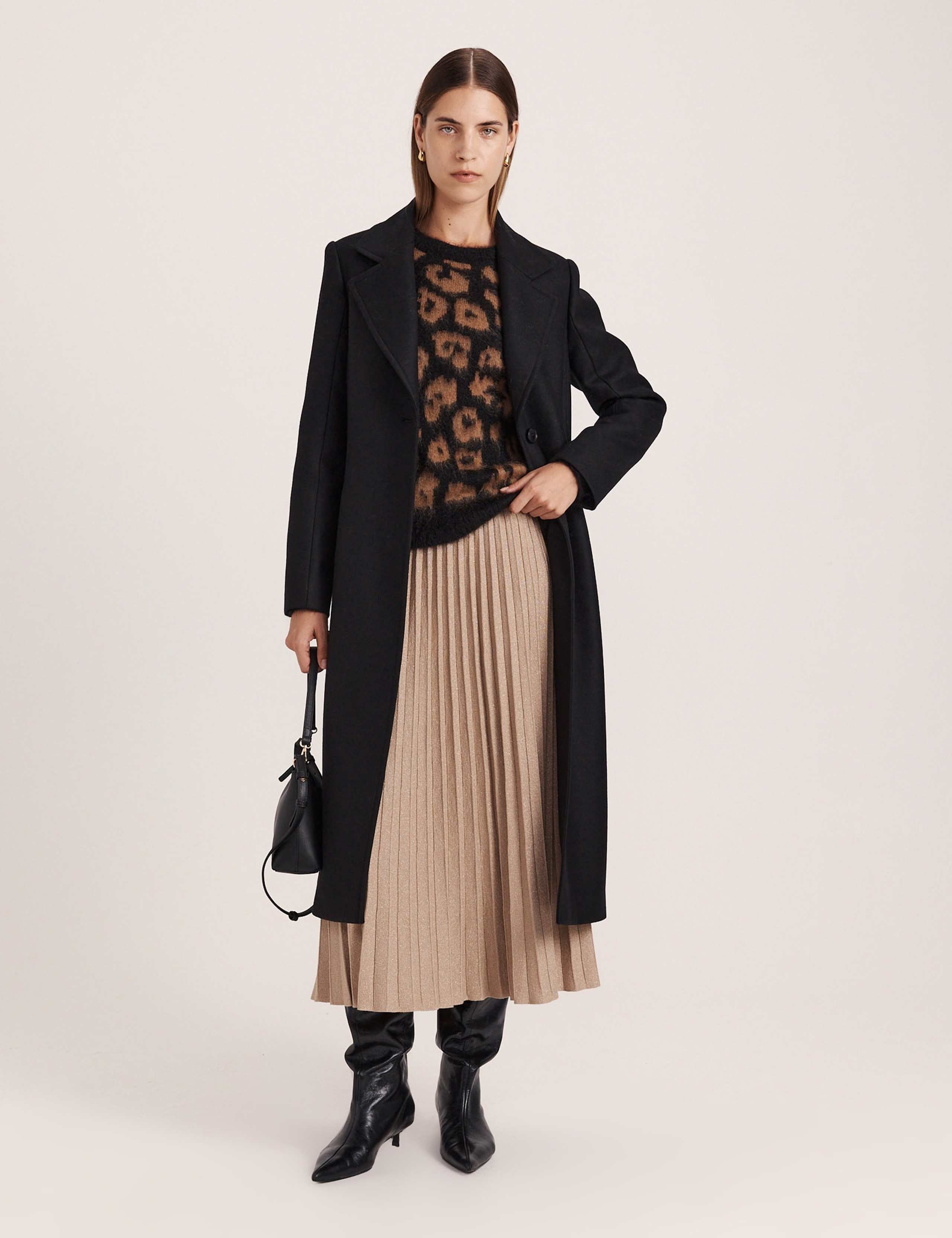Pleated Midi Skirt 4 of 8