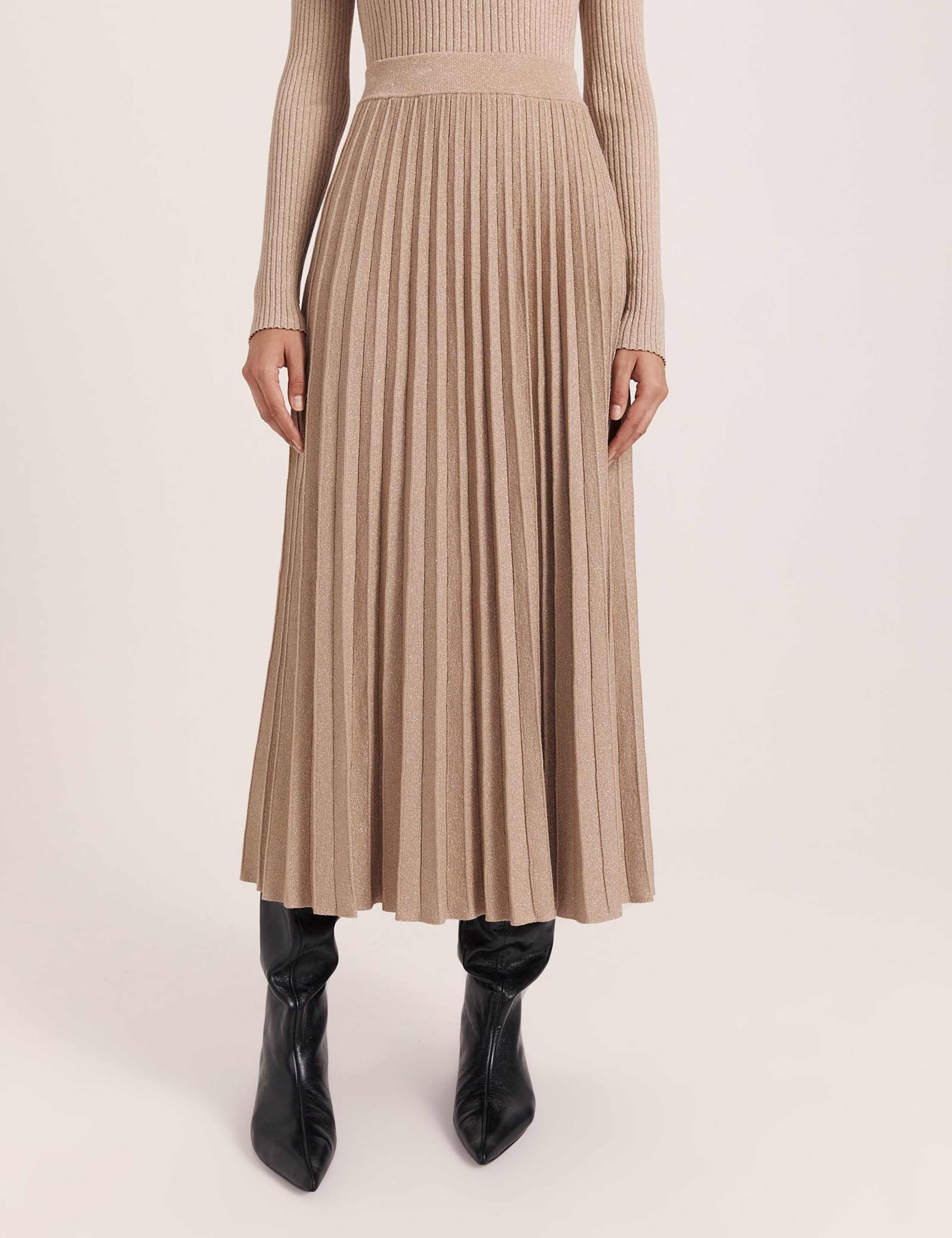 Pleated Midi Skirt 5 of 8