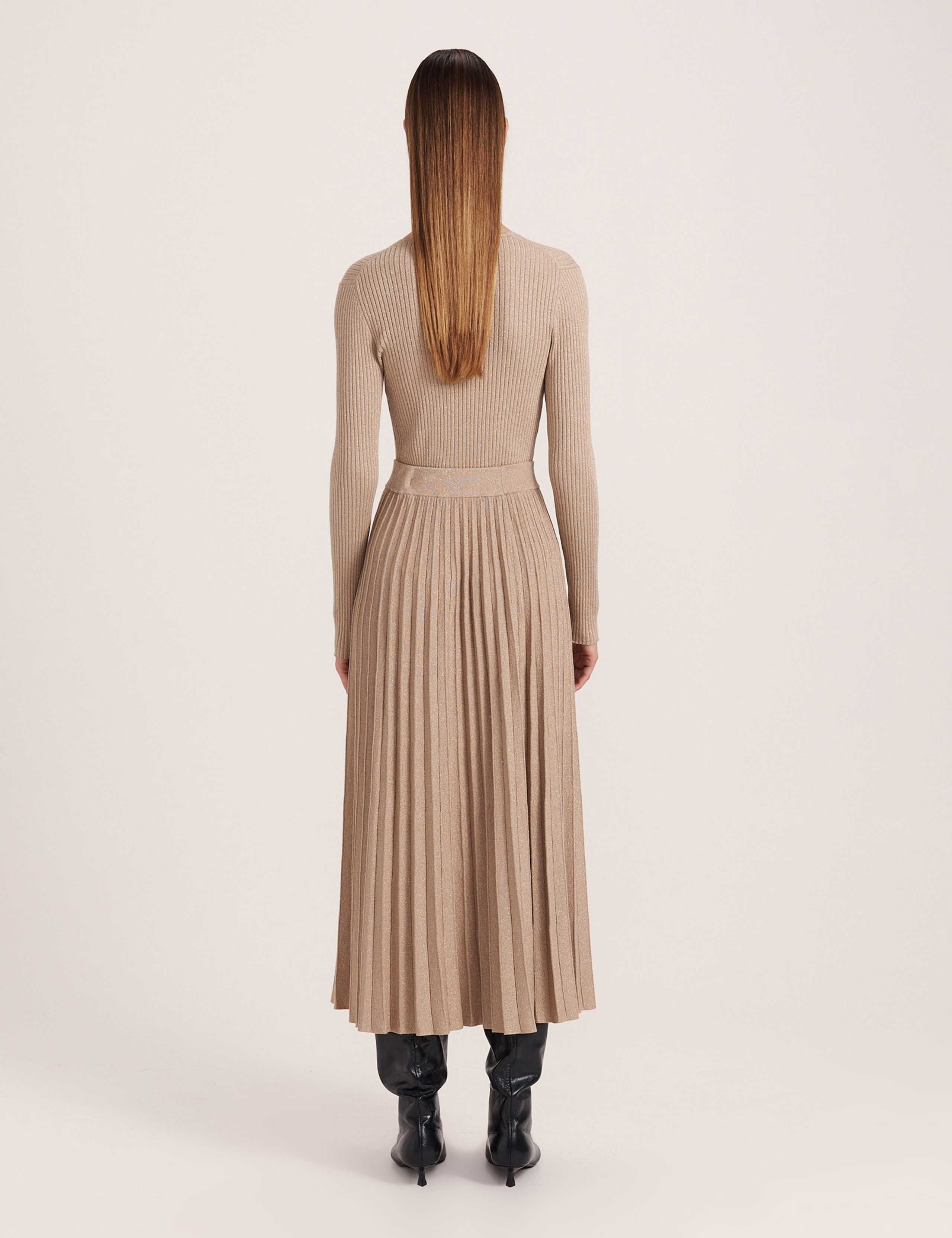 Pleated Midi Skirt 6 of 8