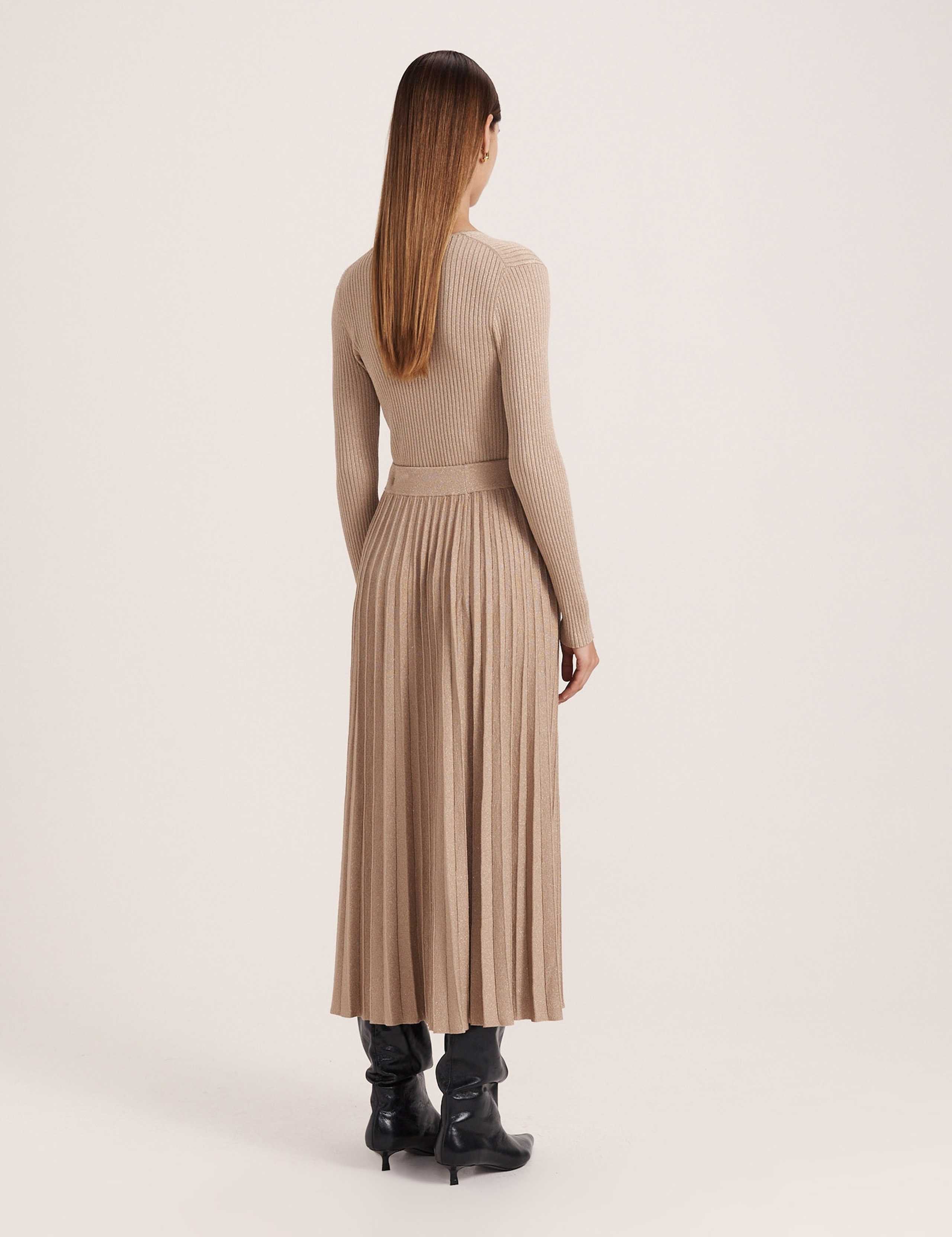 Pleated Midi Skirt 8 of 8