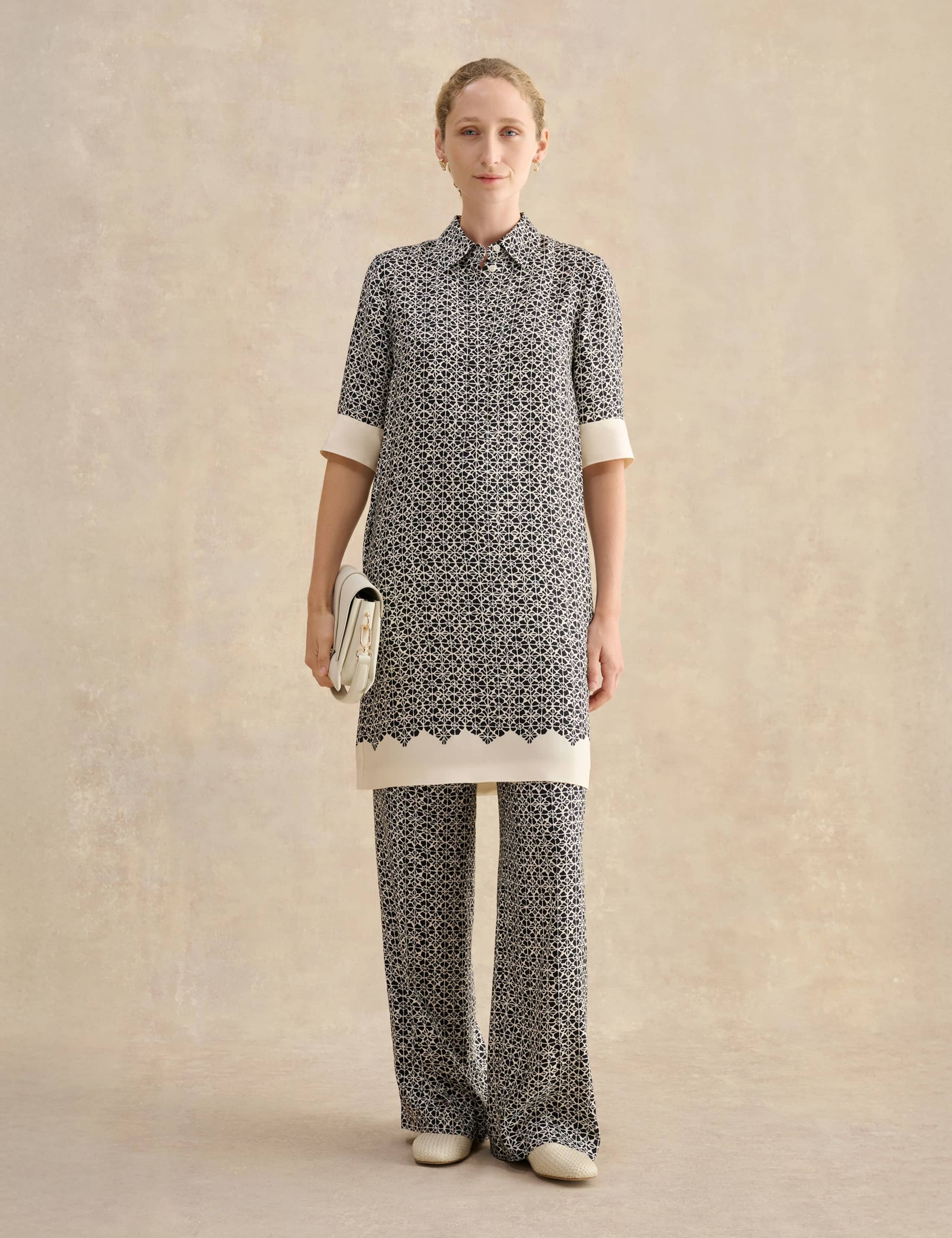 Geometric Mini Shift Dress 4 of 6