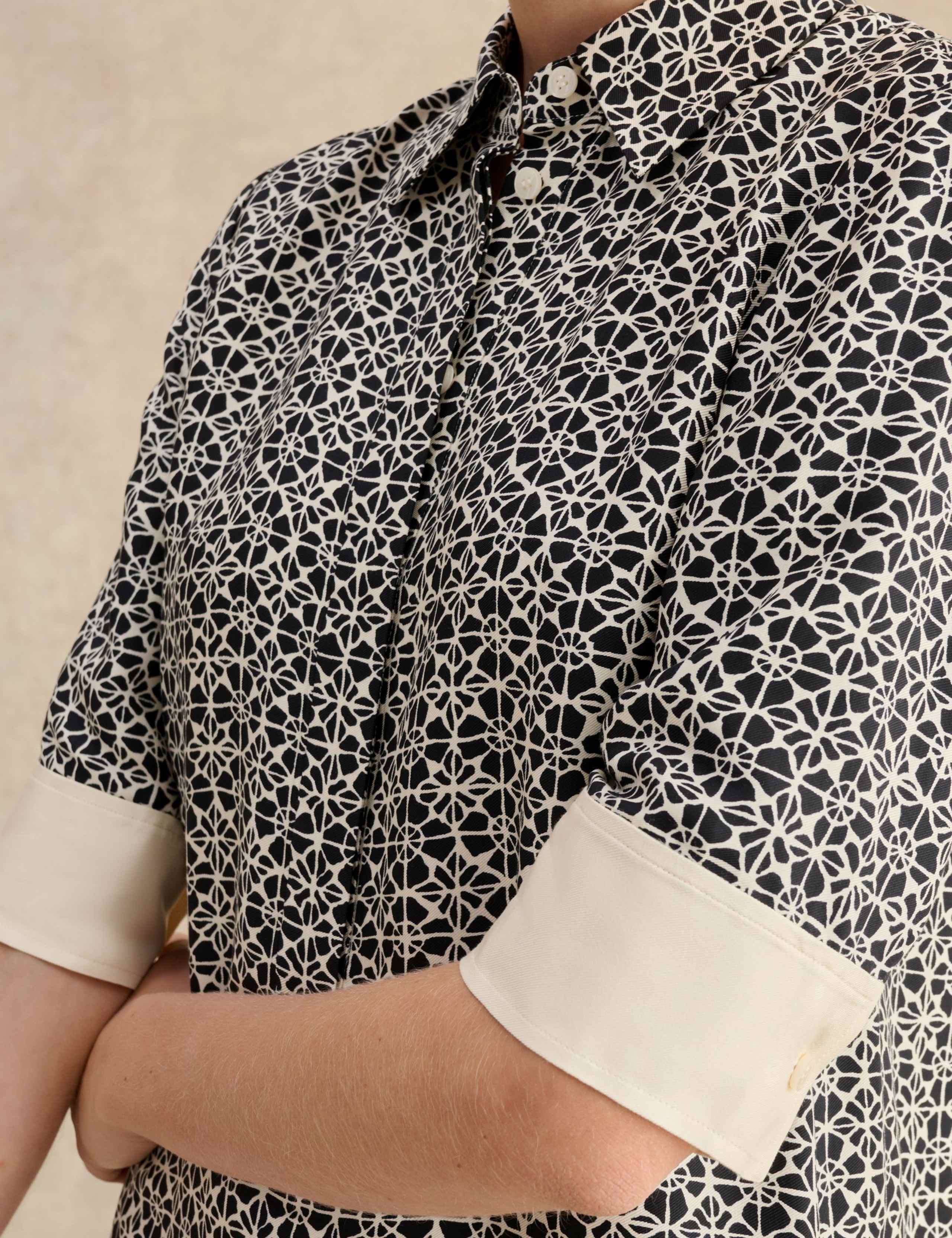 Geometric Mini Shift Dress 6 of 6