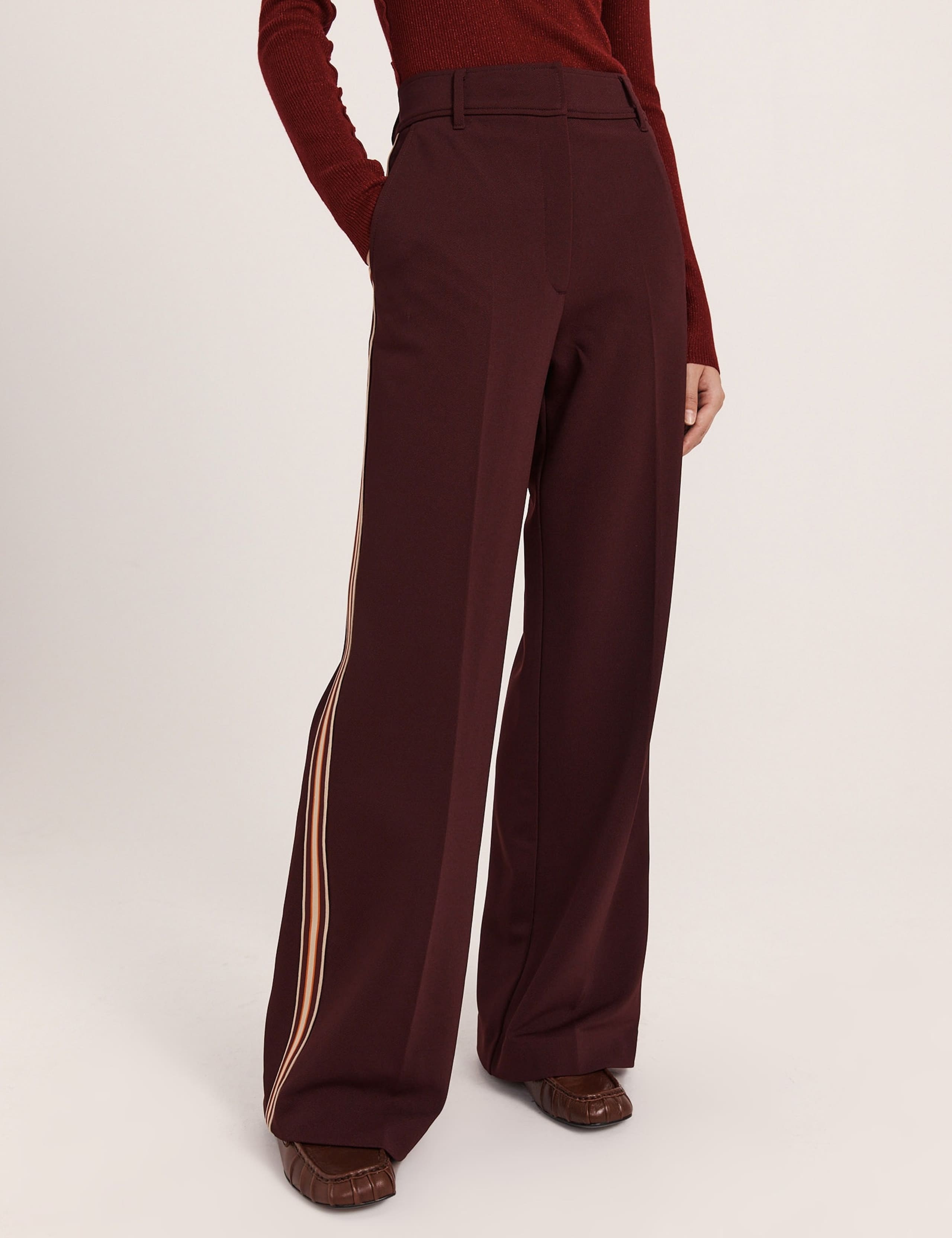 Striped Wide Leg Trousers 5 of 8