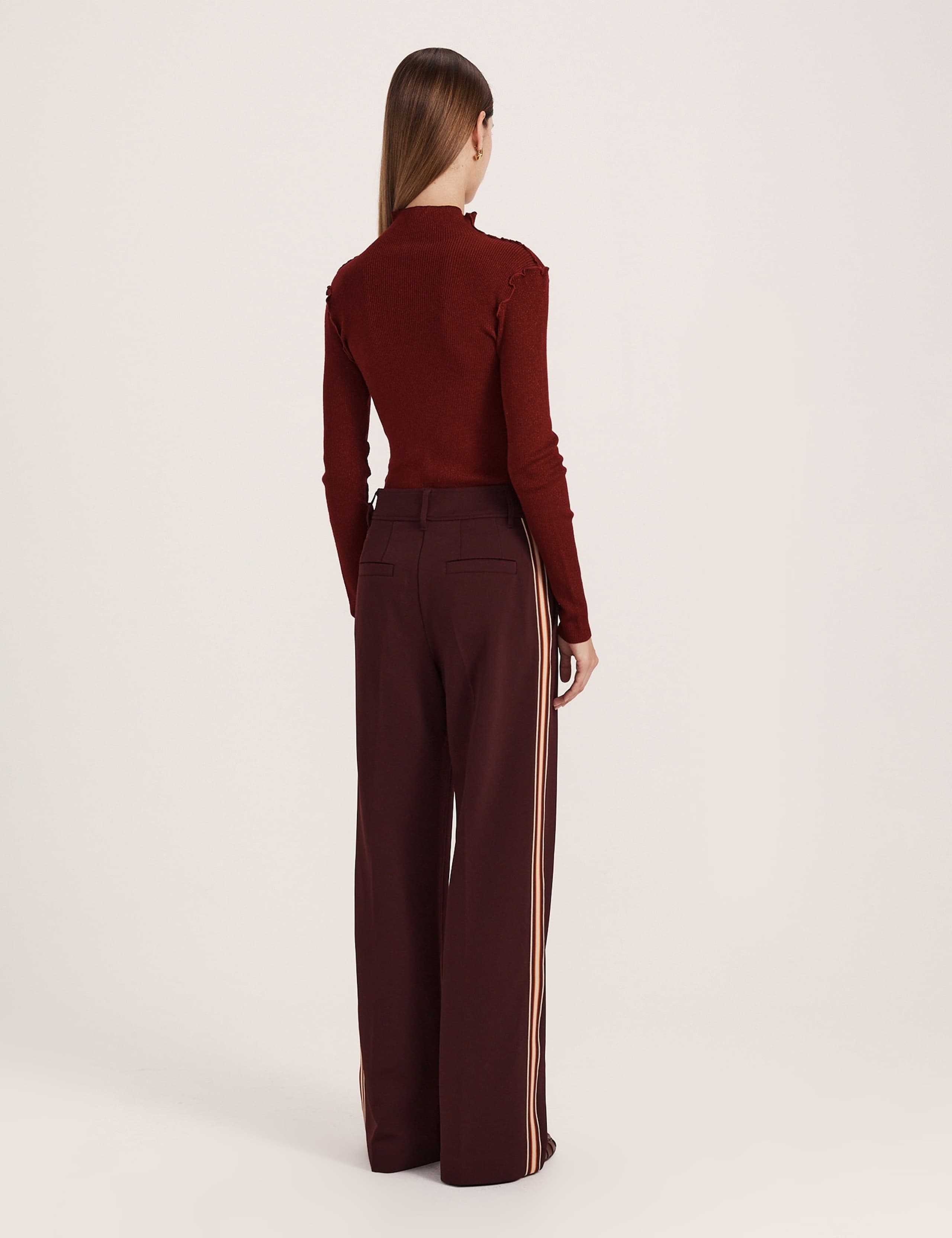 Striped Wide Leg Trousers 8 of 8