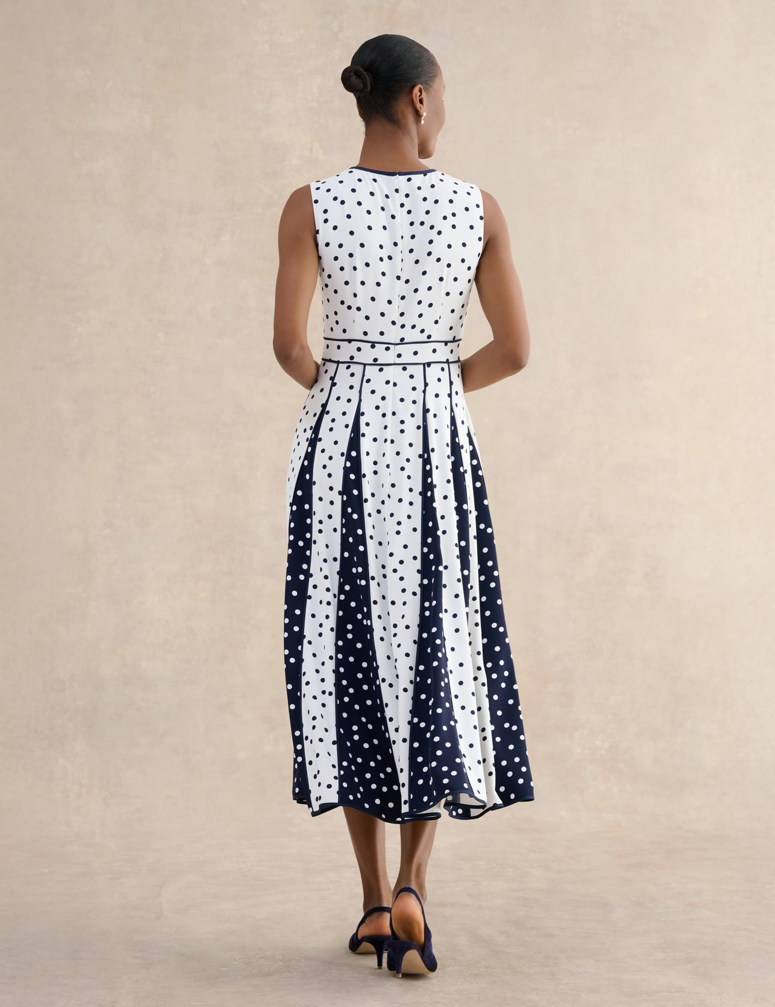 Floral Midi Skater Dress 4 of 5