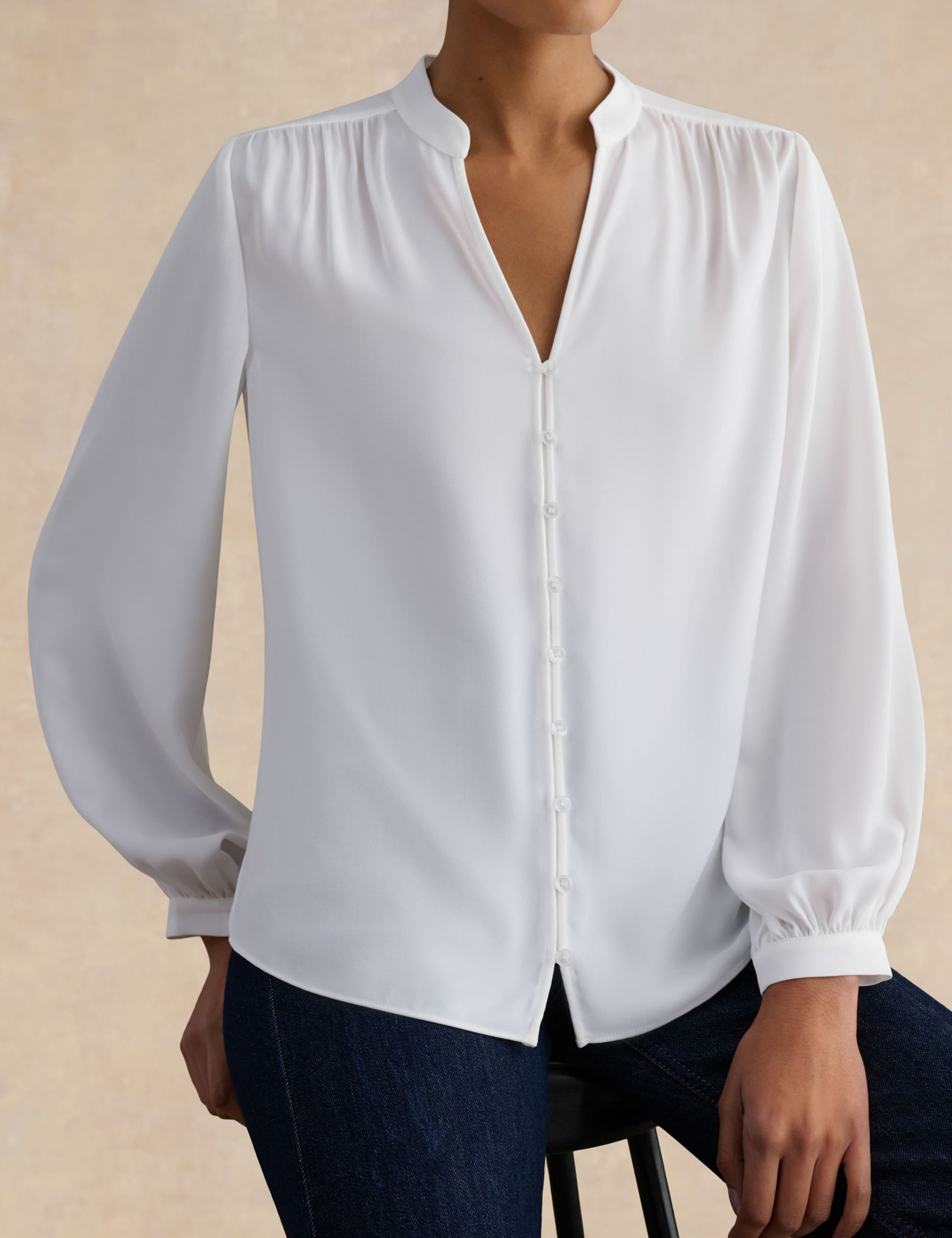 V-Neck Blouse 3 of 6
