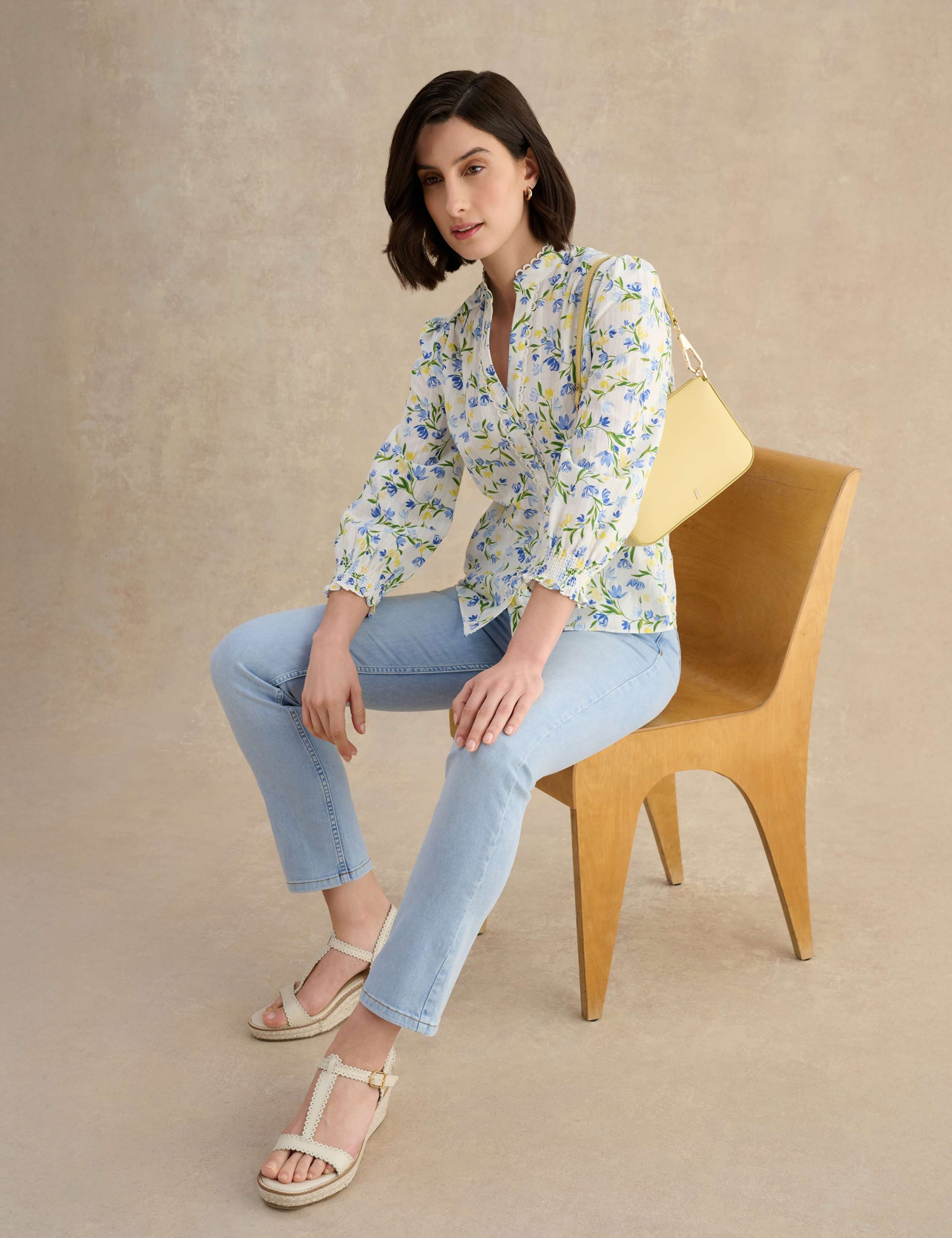 High Waisted Slim Fit Jeans 4 of 5