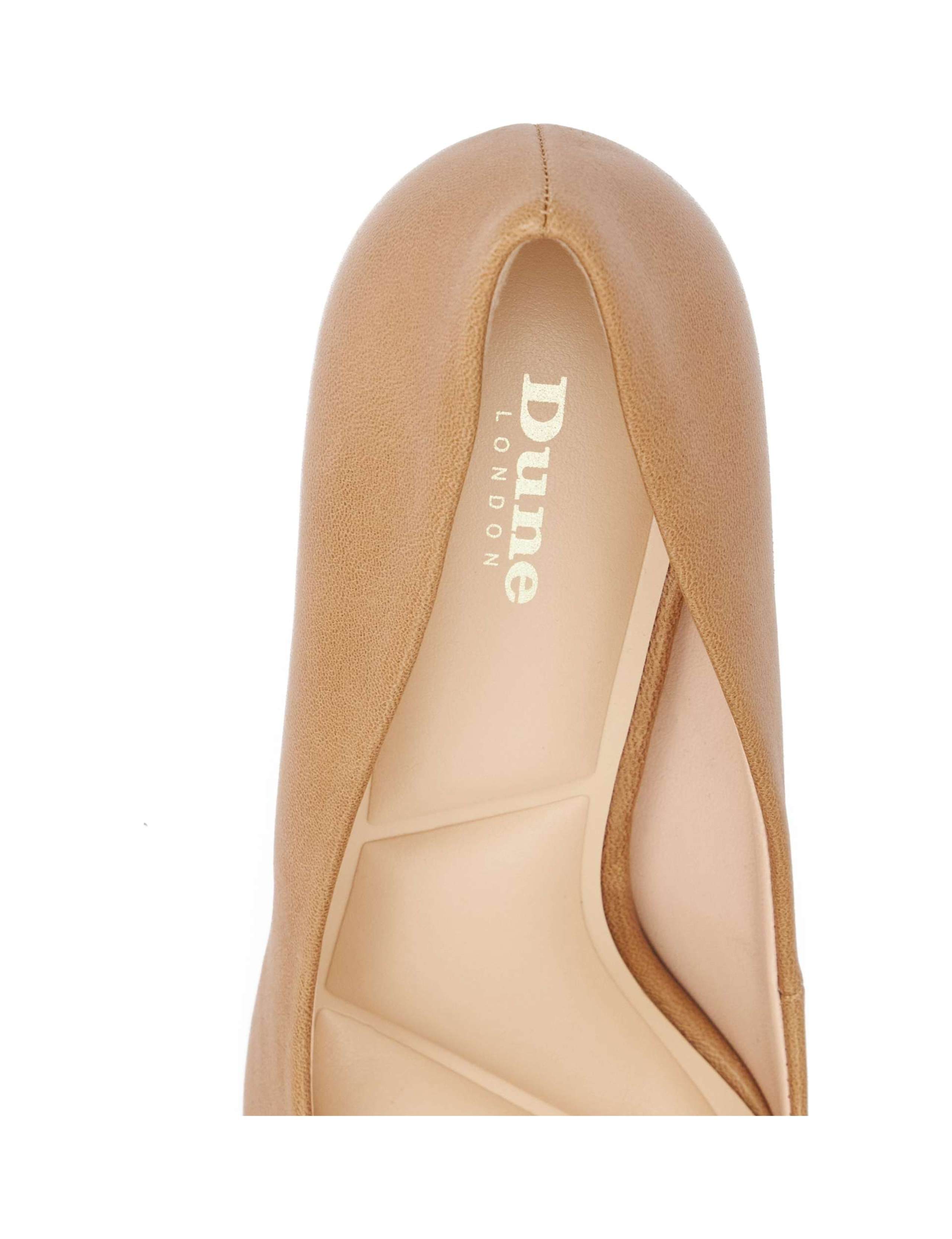 Astrids Leather Square Toe Court Heels 4 of 5