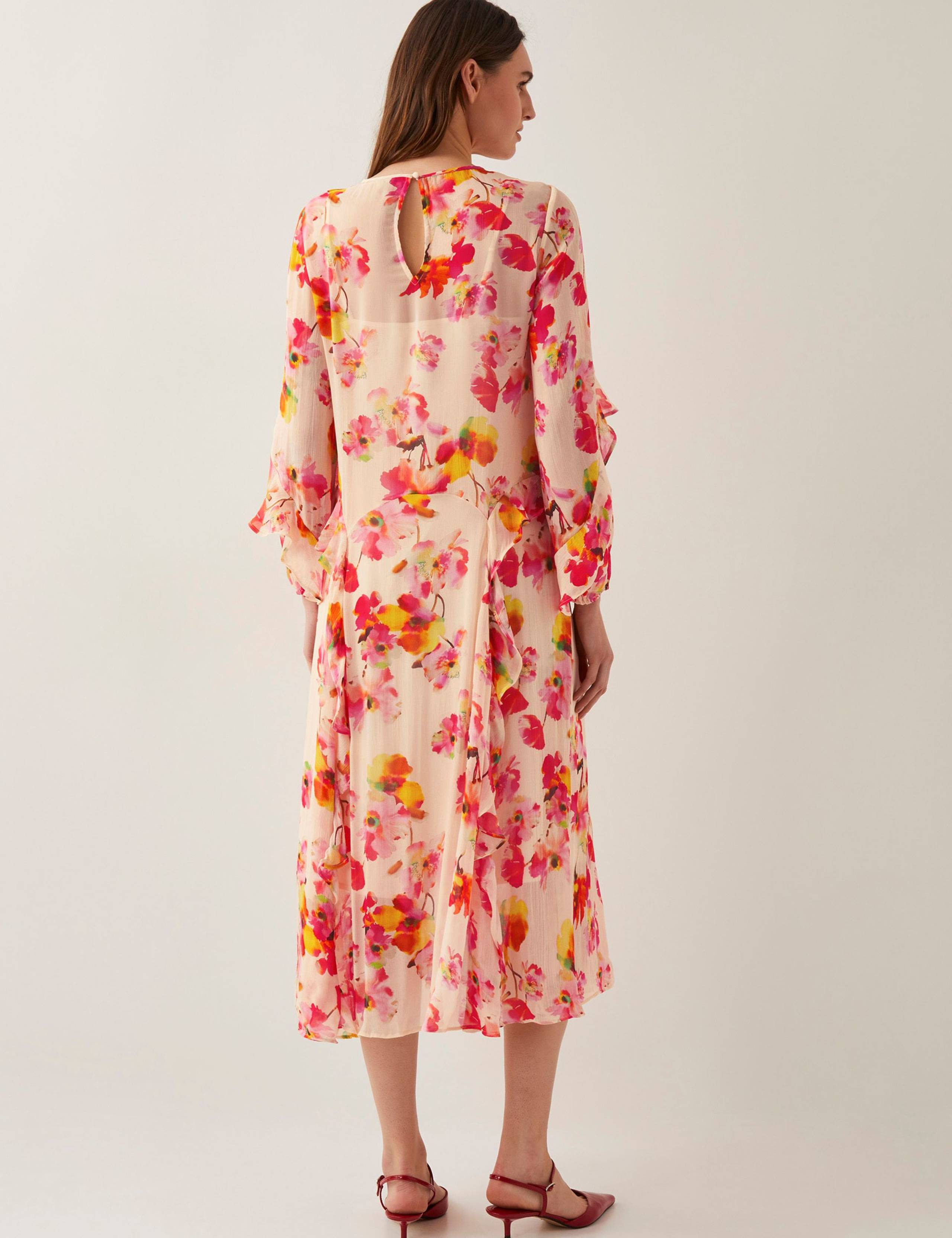 Floral Midi Skater Dress 3 of 4