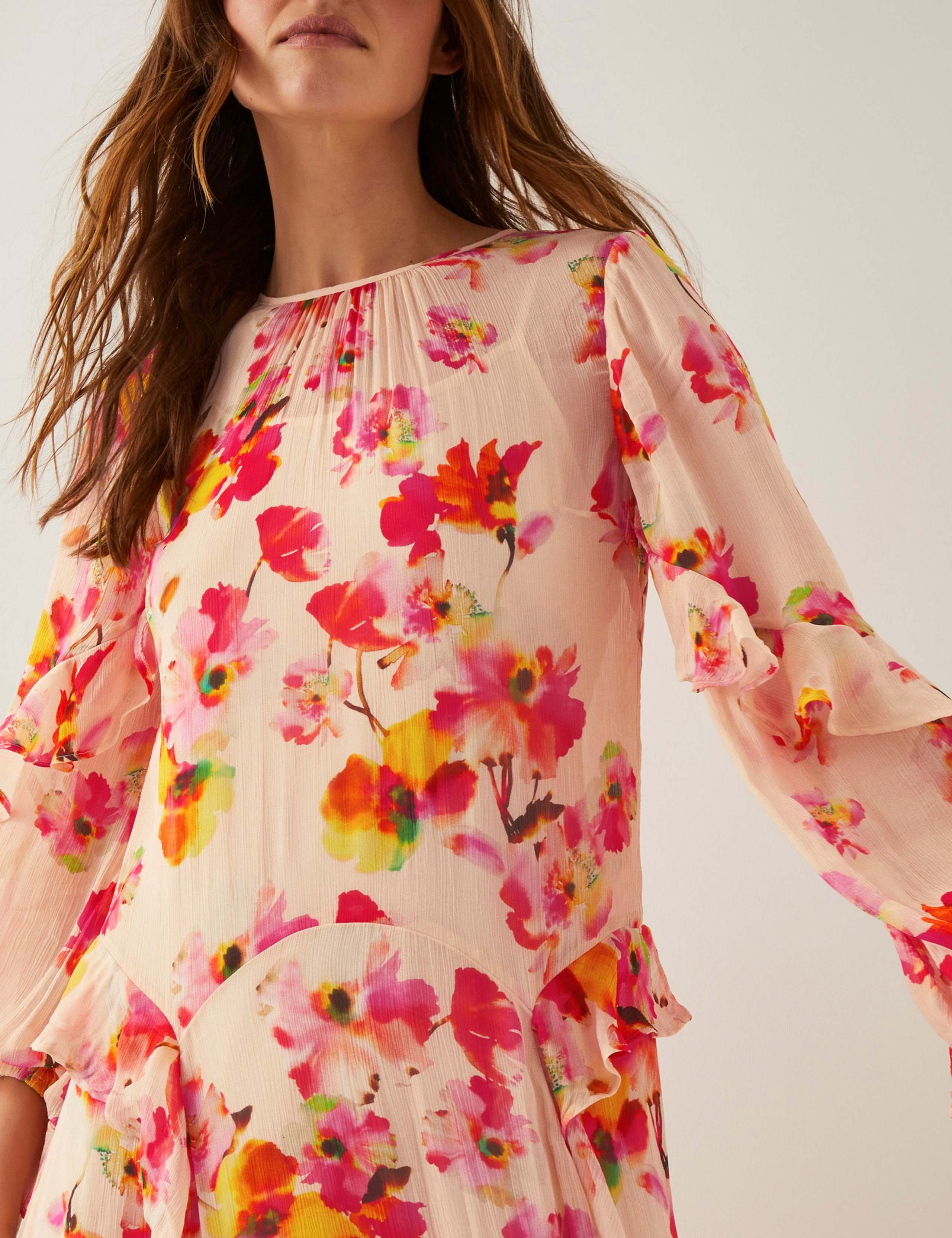 Floral Midi Skater Dress 4 of 4
