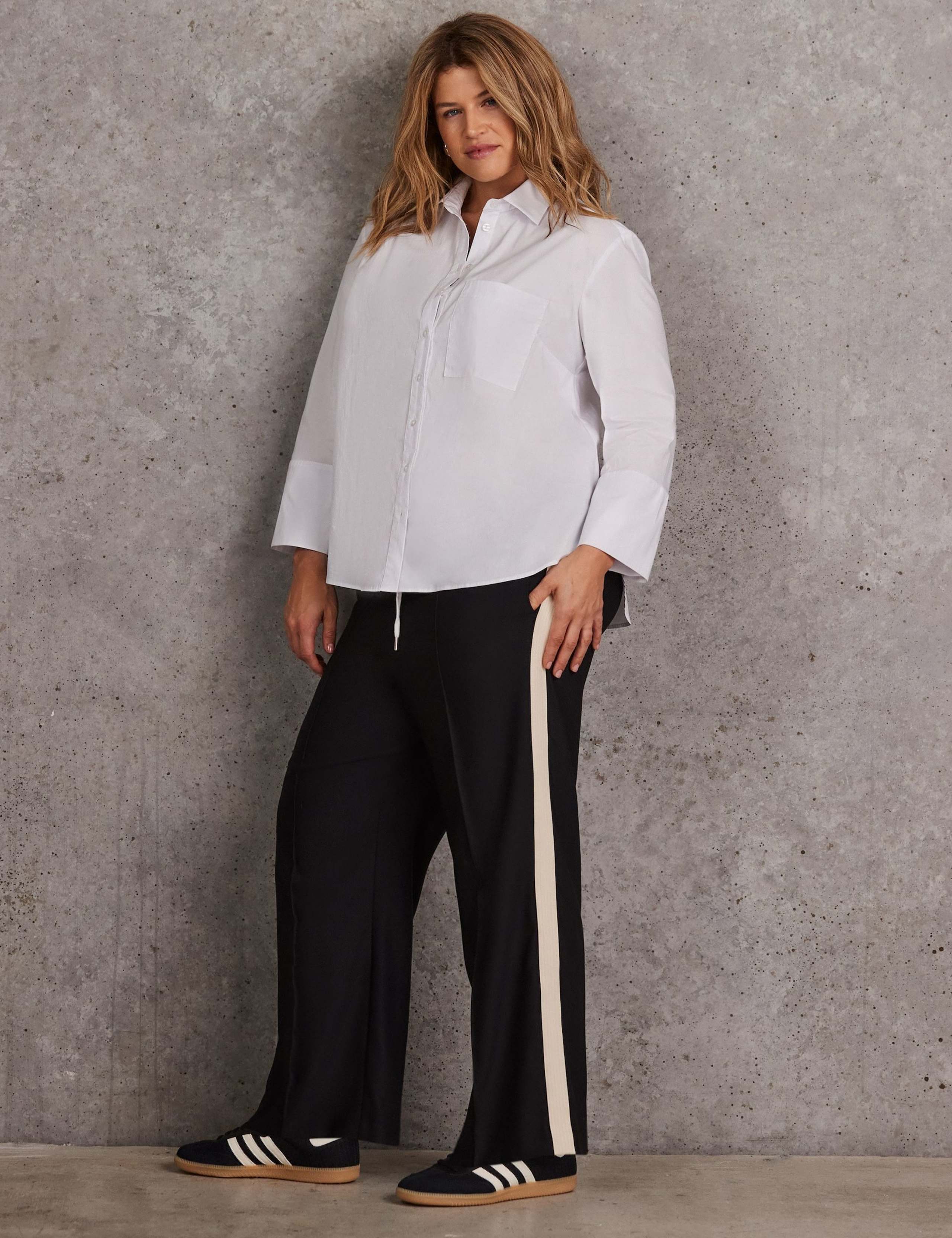 Side Stripe Wide Leg Trousers 2 of 8