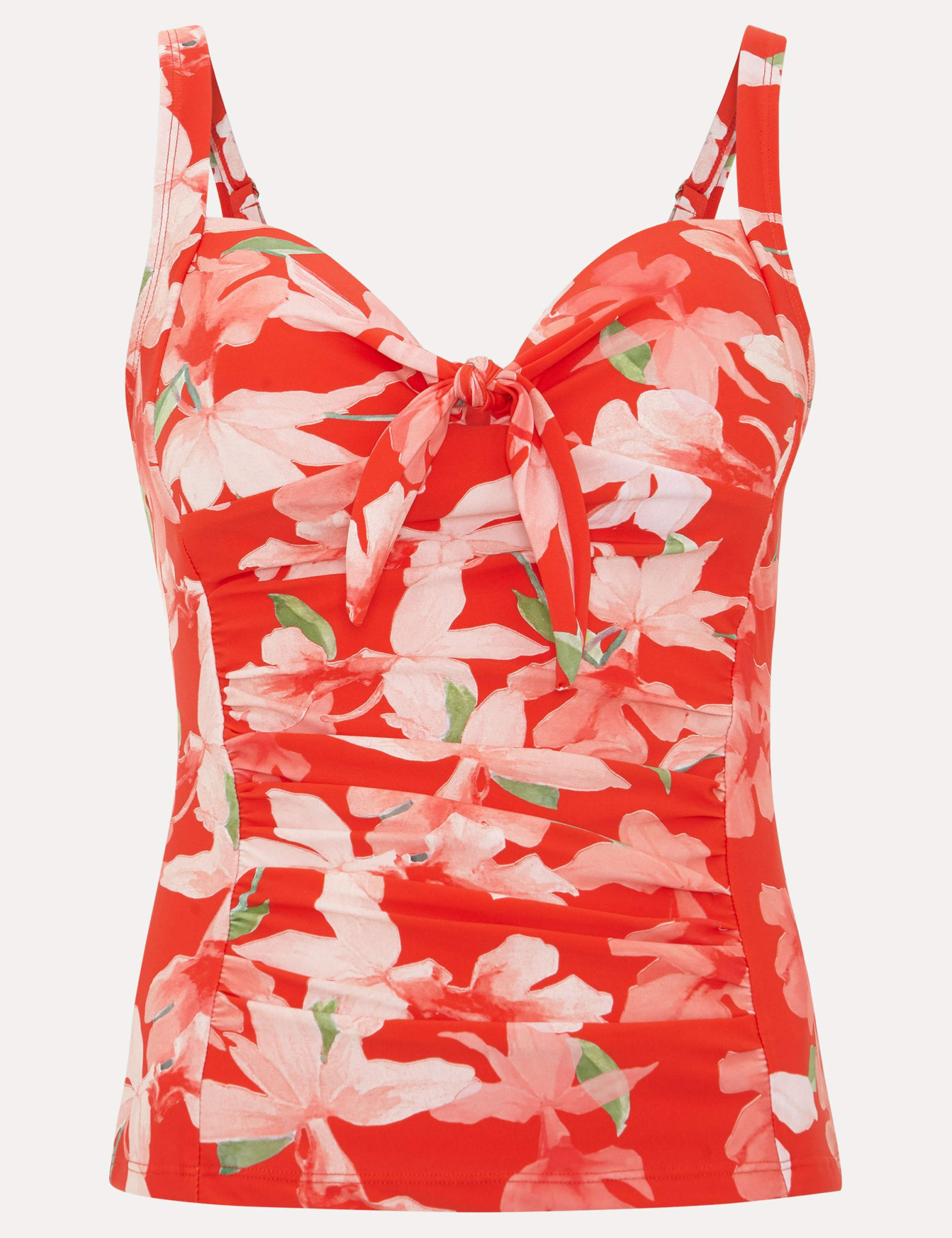 Floral Padded Tankini Top 2 of 6