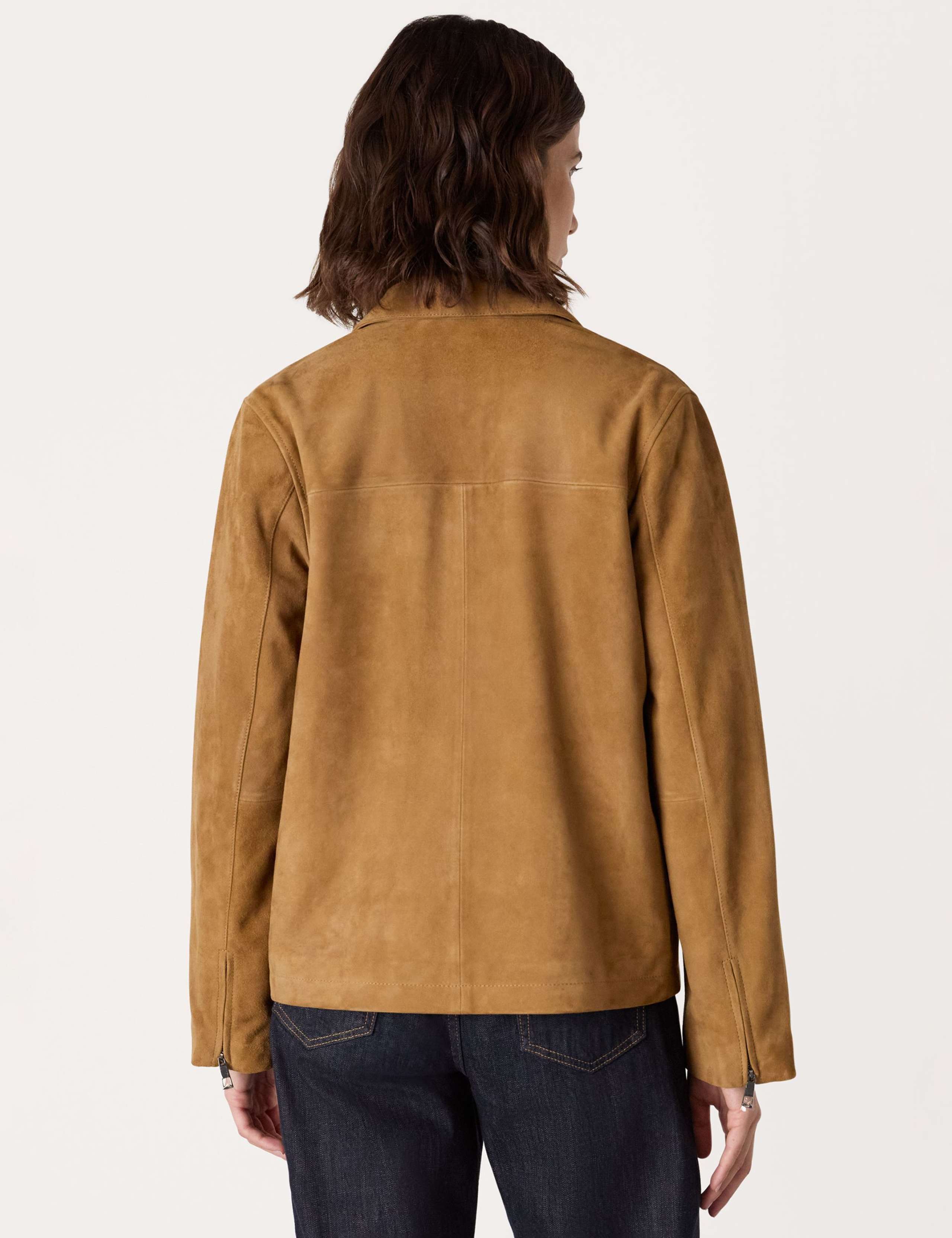Suede Collared Jacket 3 of 4