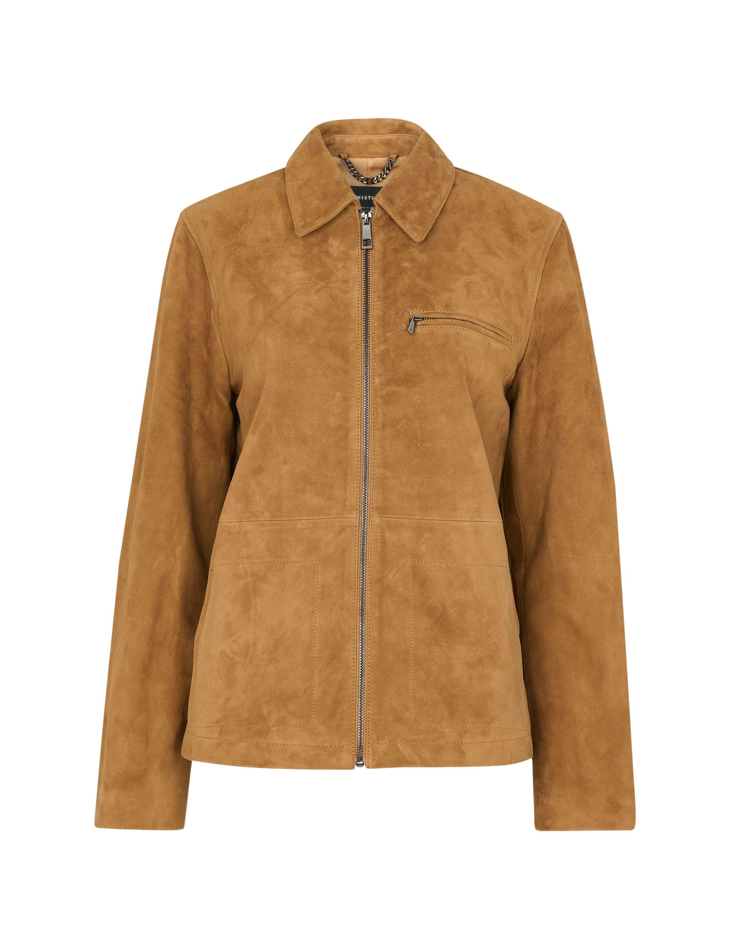 Suede Collared Jacket 2 of 4