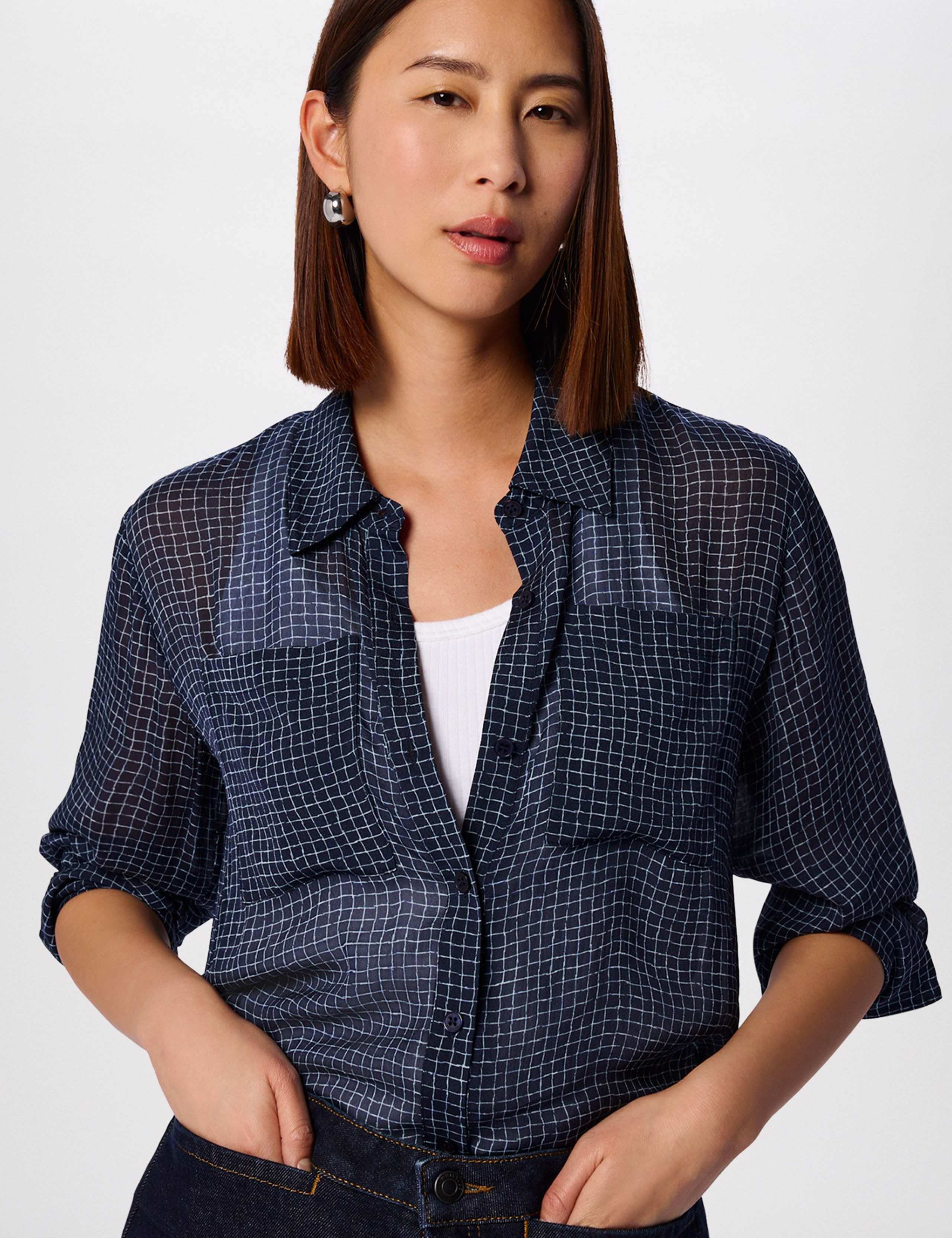 Checked Collared Shirt 5 of 6