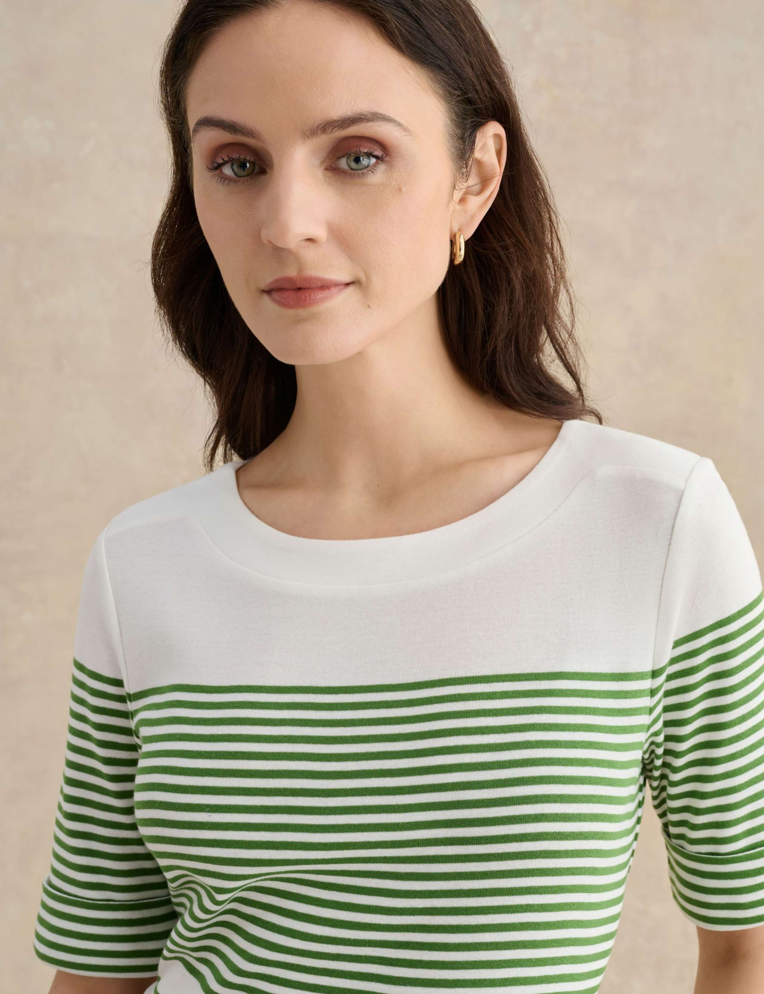 Pure Cotton Striped T-Shirt 5 of 5