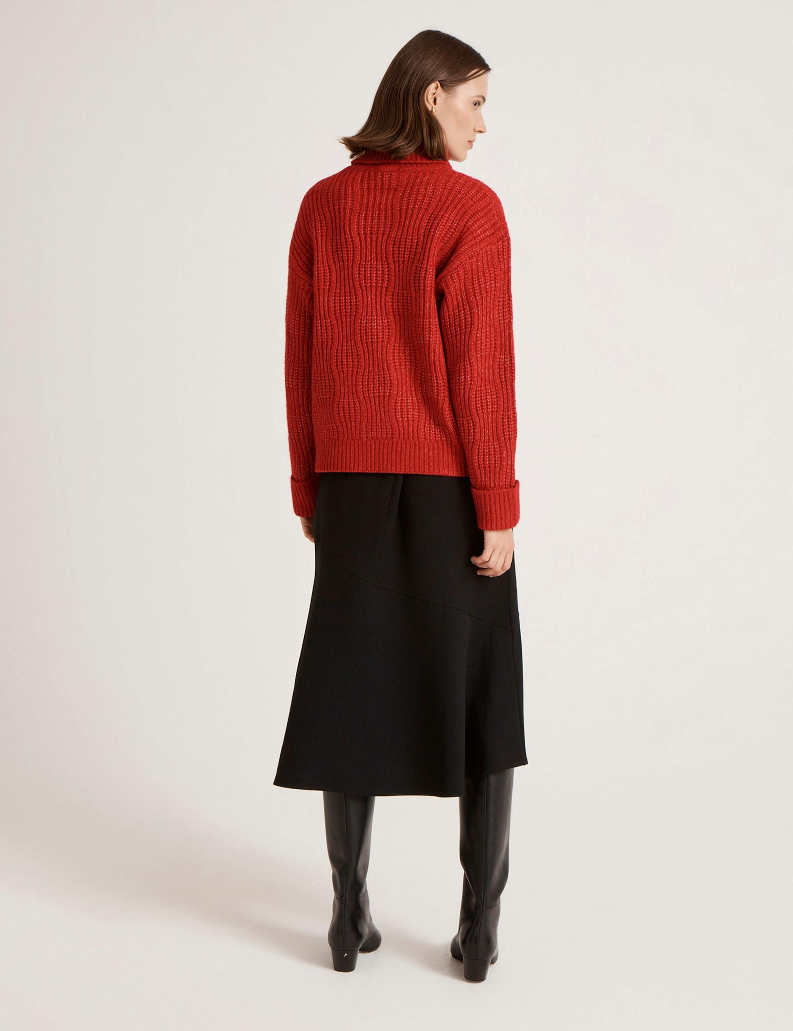 Textured Roll Neck Jumper 5 of 5