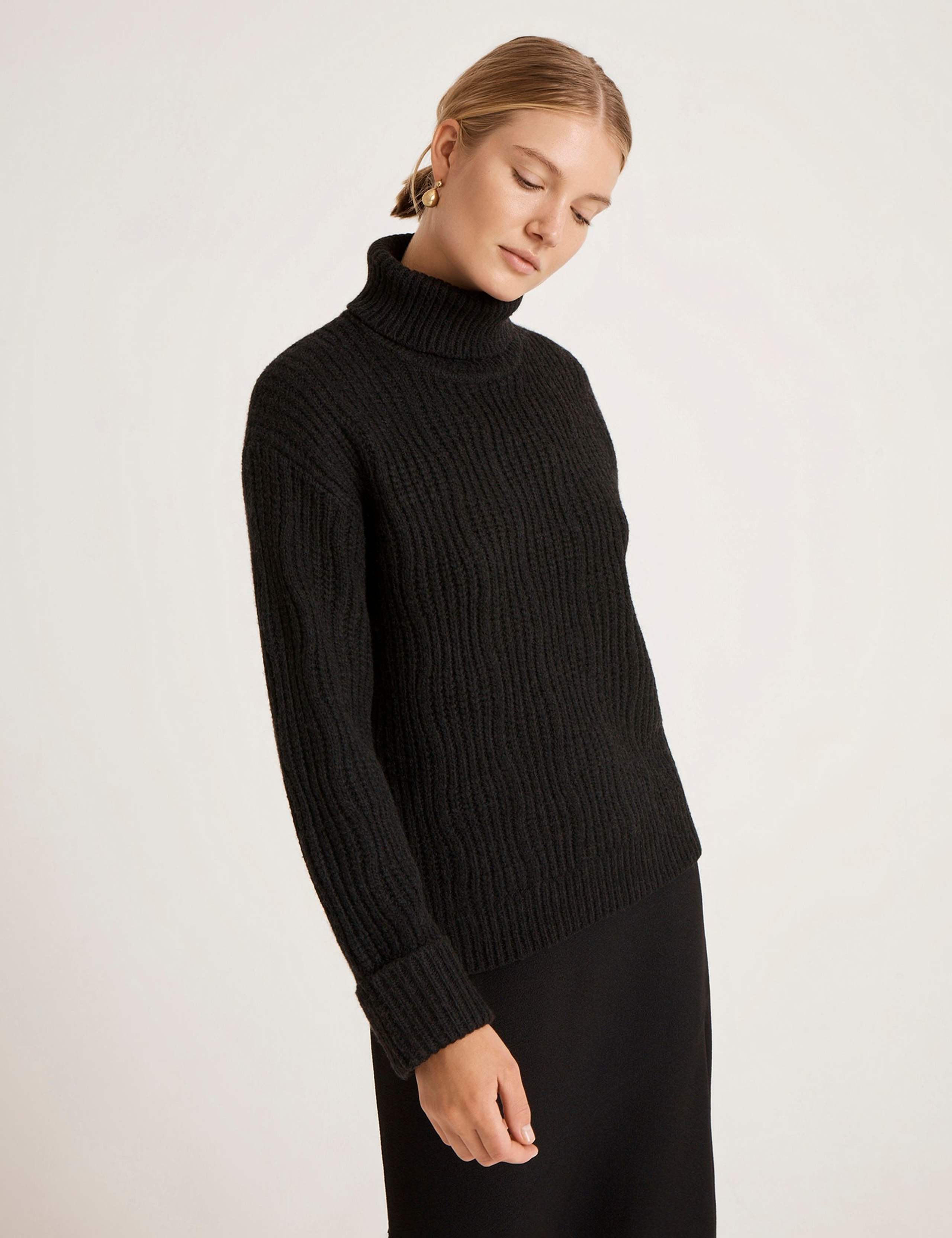 Textured Roll Neck Jumper 4 of 5